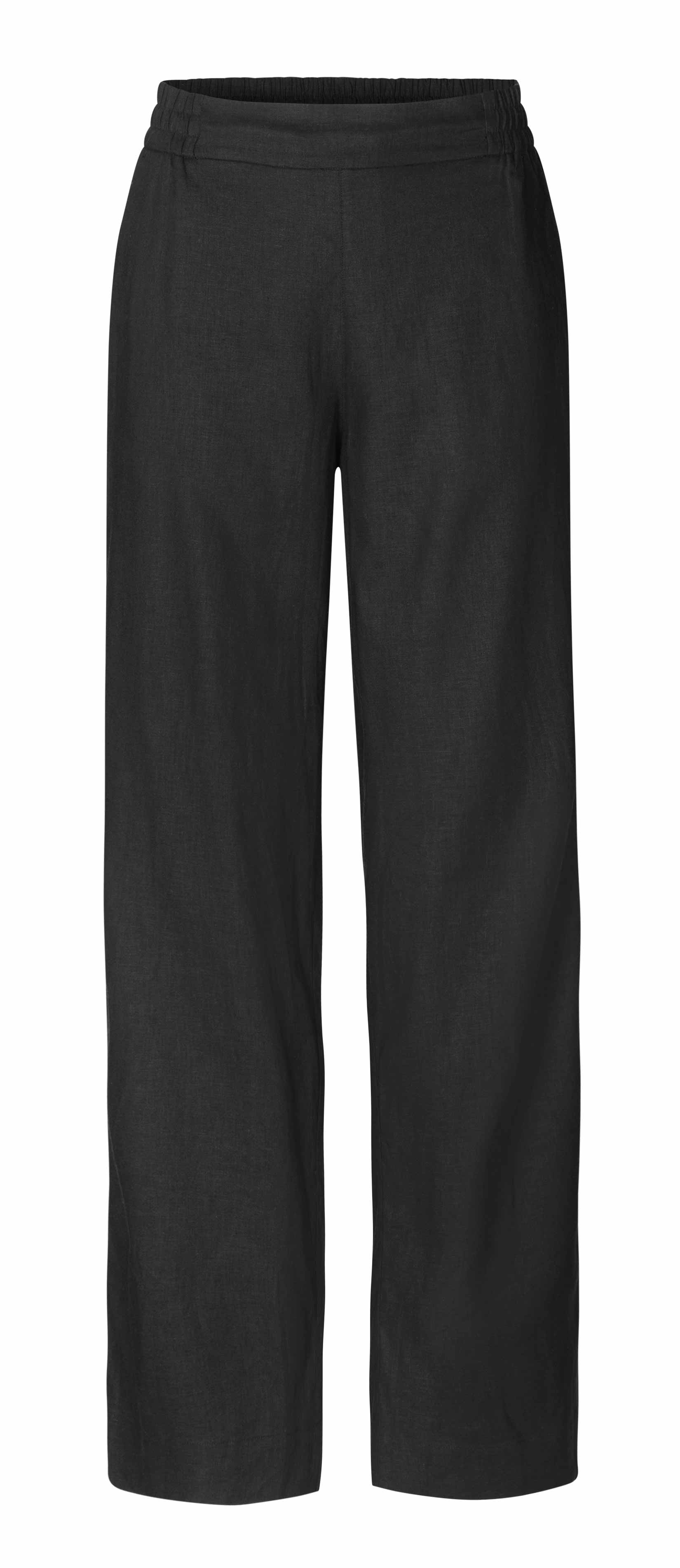 Linea Long hørbukser - sort