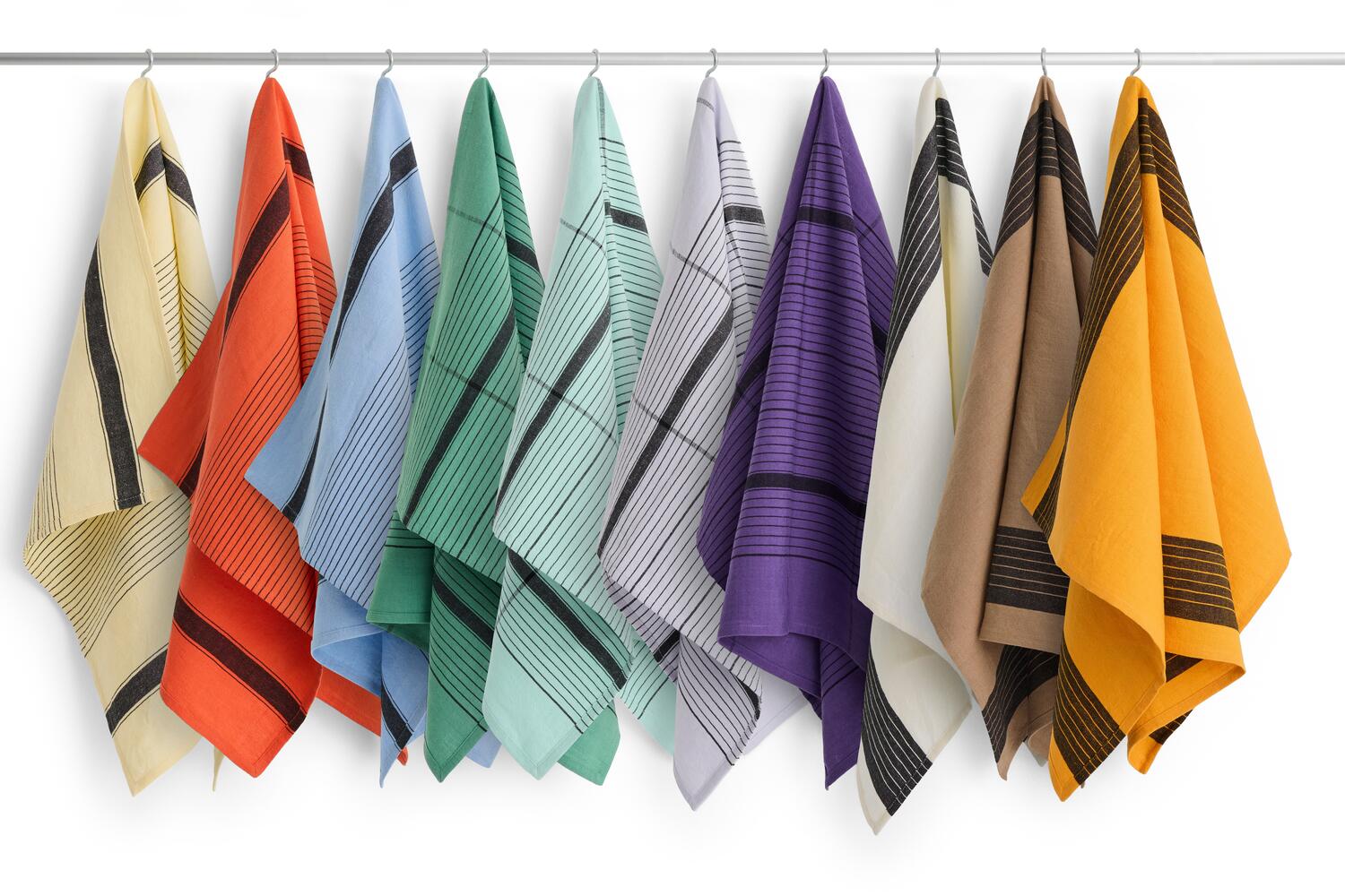 Linear viskestykke - Sky blue