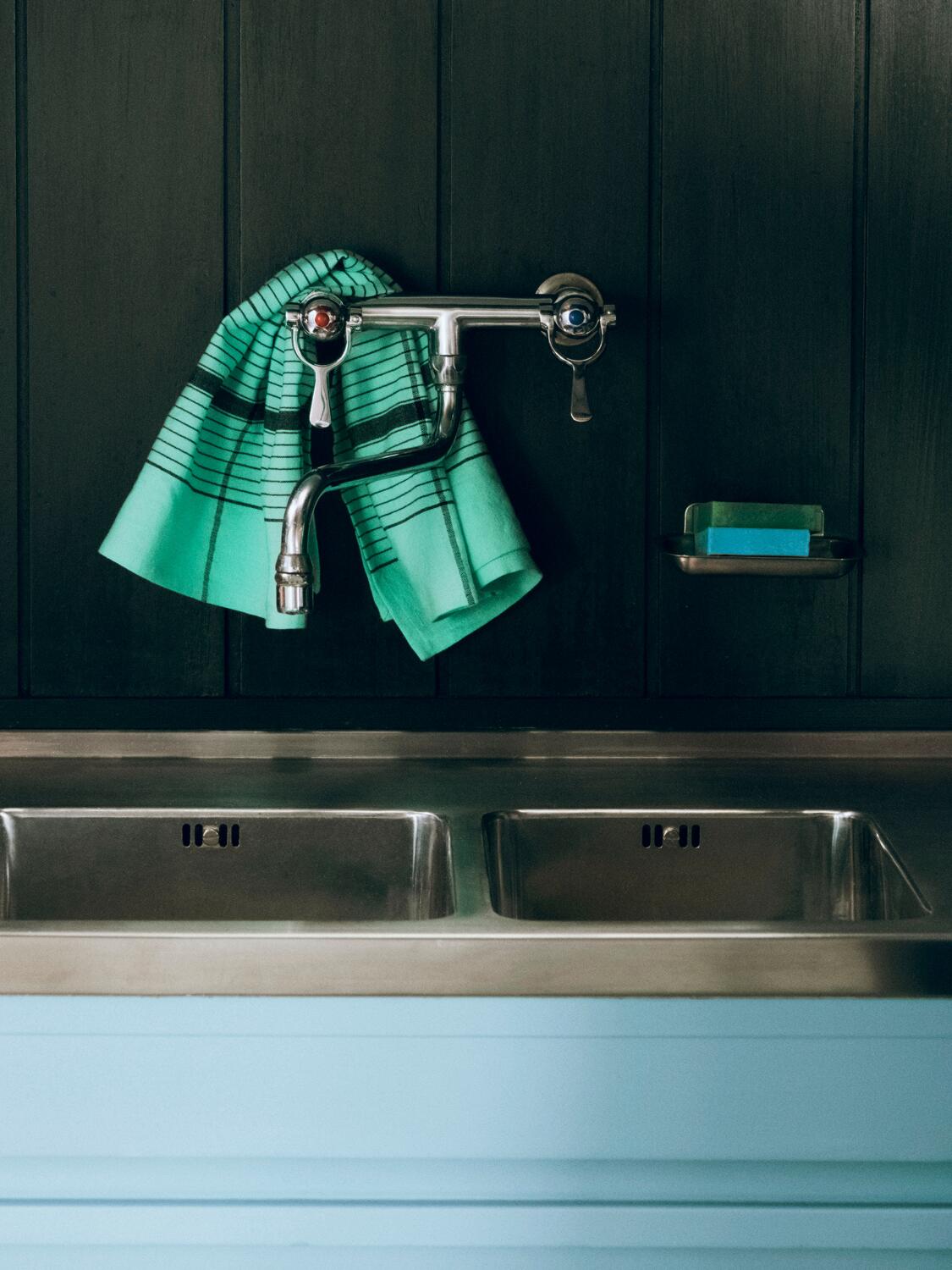 Linear viskestykke - grøn