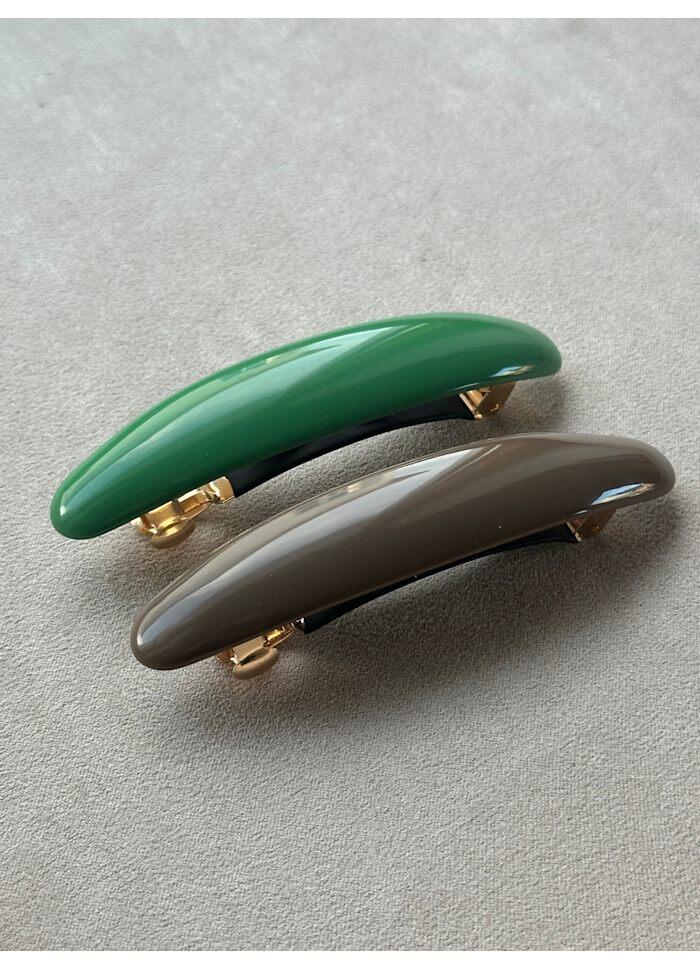 Lola barette hårspænde - Taupe