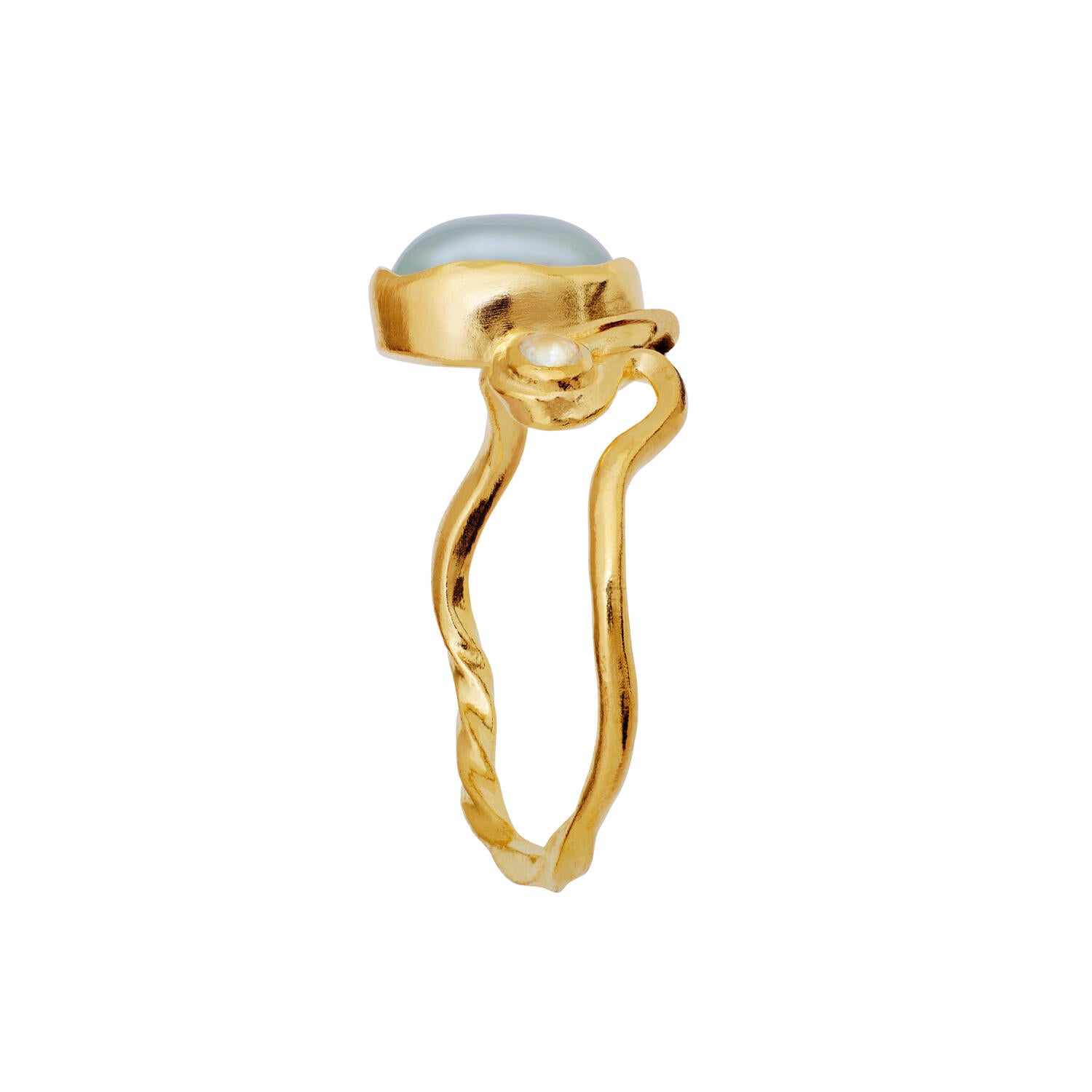 Lorelei ring - forgyldt