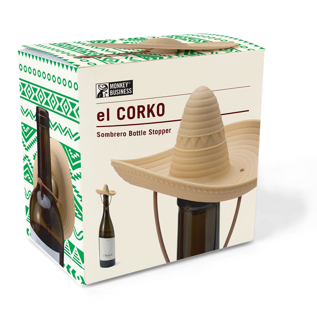 El Corko flaskeprop - beige