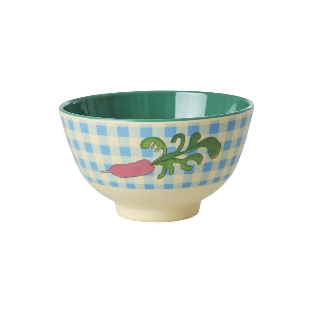 Melamine Ravishing Radish Print Small skål - 300 ml.