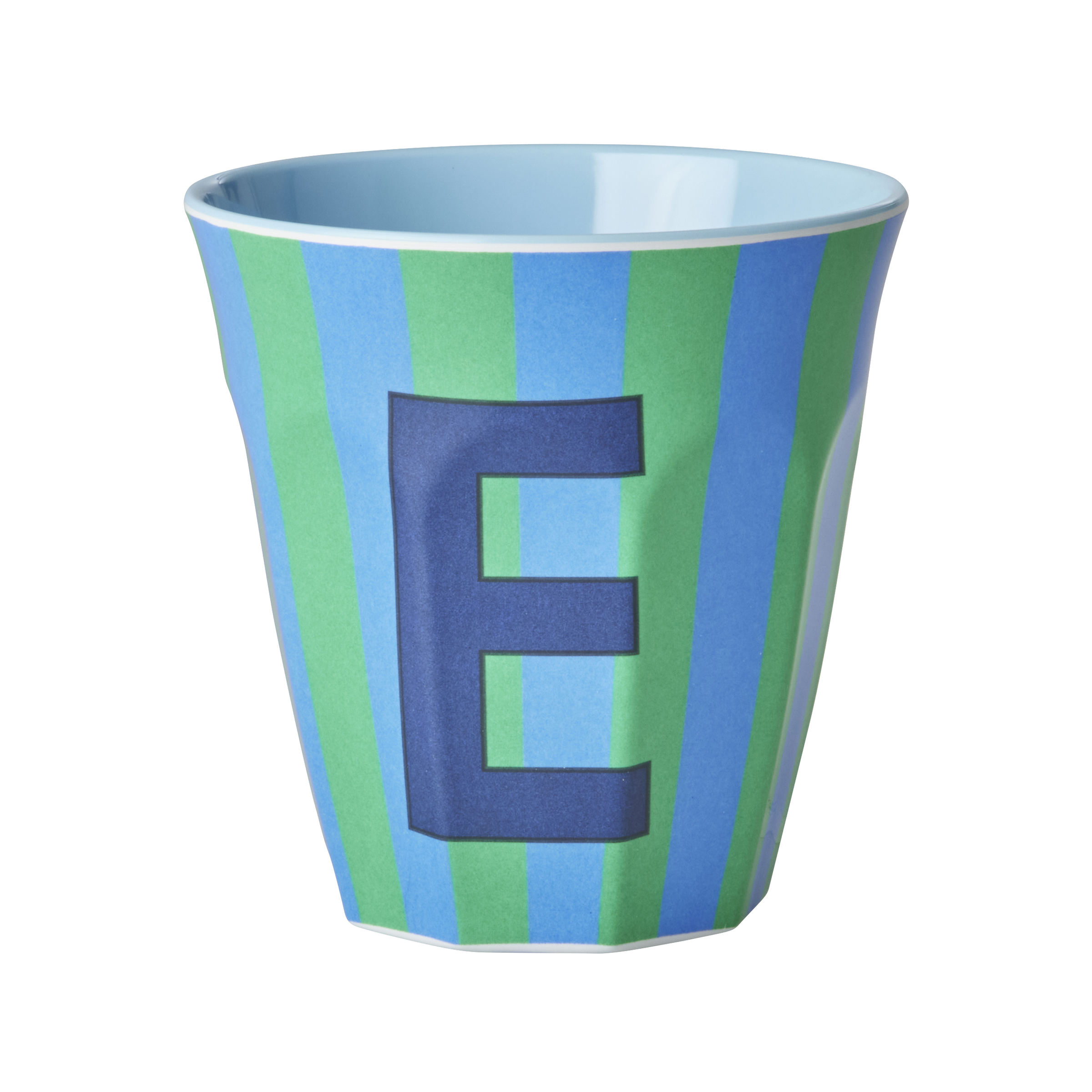 Melamine Alfabet kop, blå mix - 250 ml.