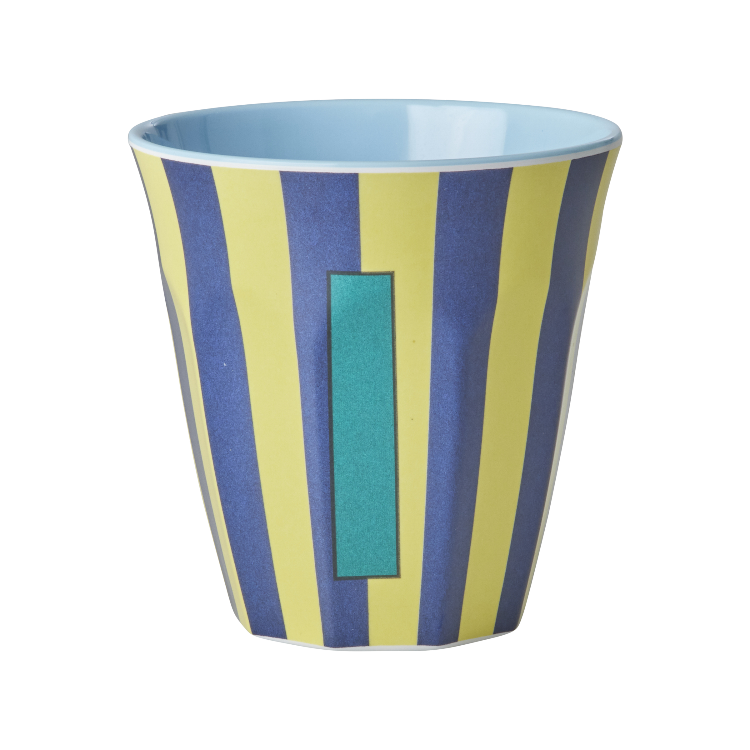 Melamine Alfabet kop, blå mix - 250 ml.