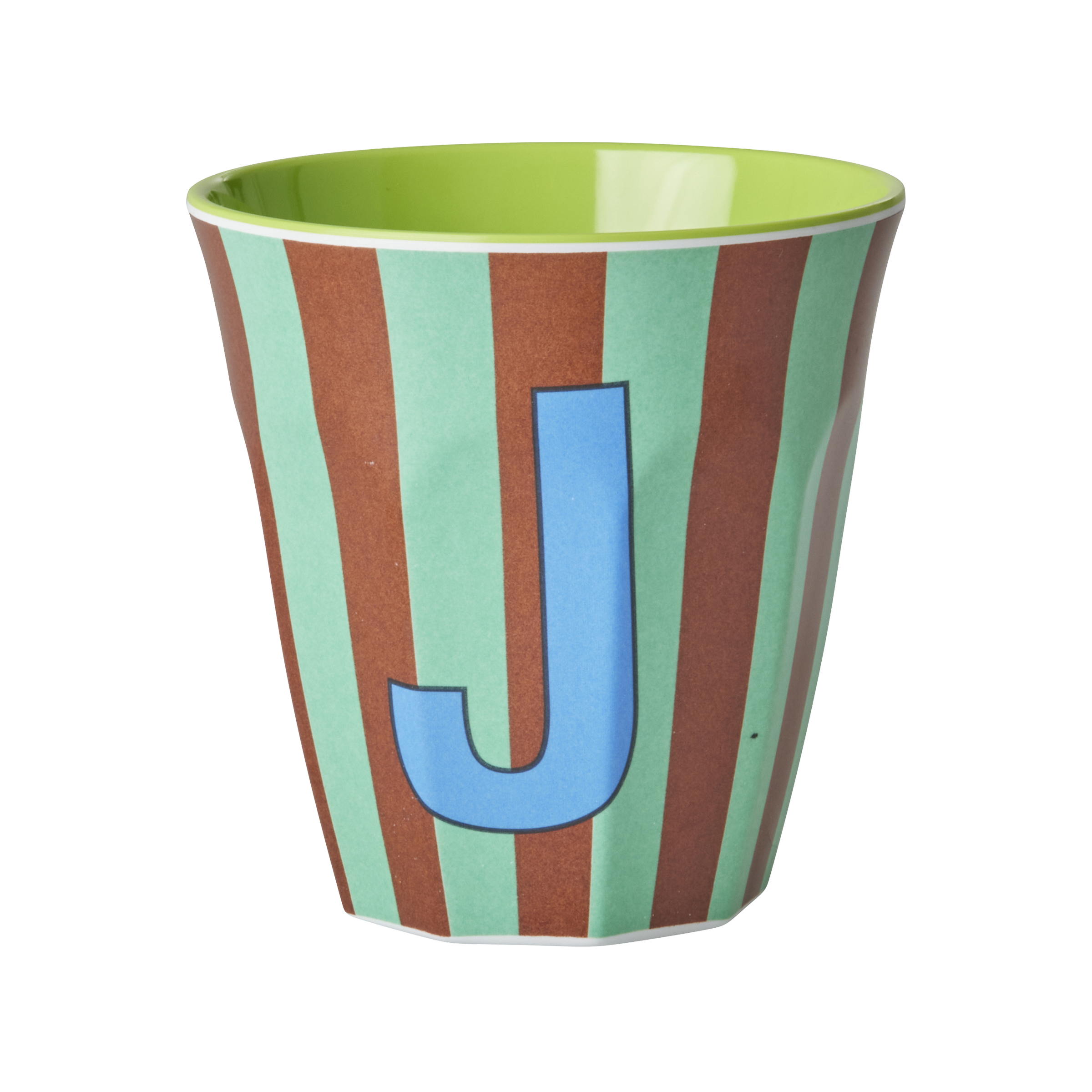 Melamine Alfabet kop, blå mix - 250 ml.