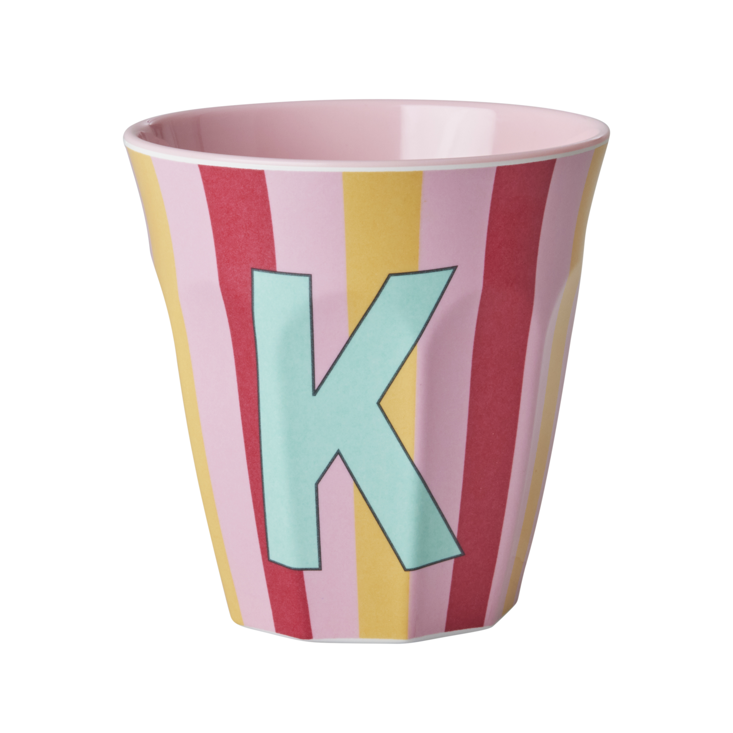 Melamine Alfabet kop, pink mix - 250 ml.