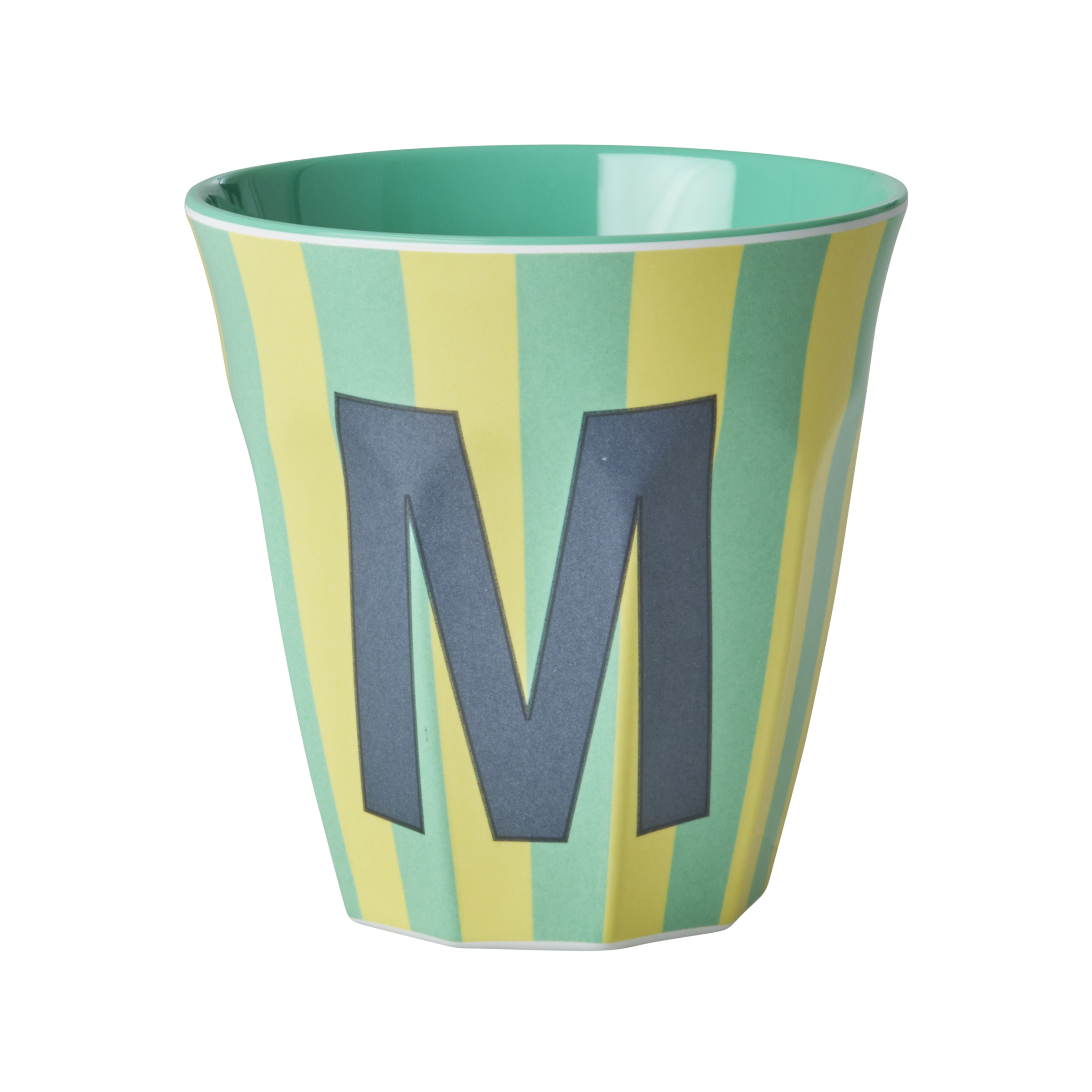Melamine Alfabet kop, blå mix - 250 ml.