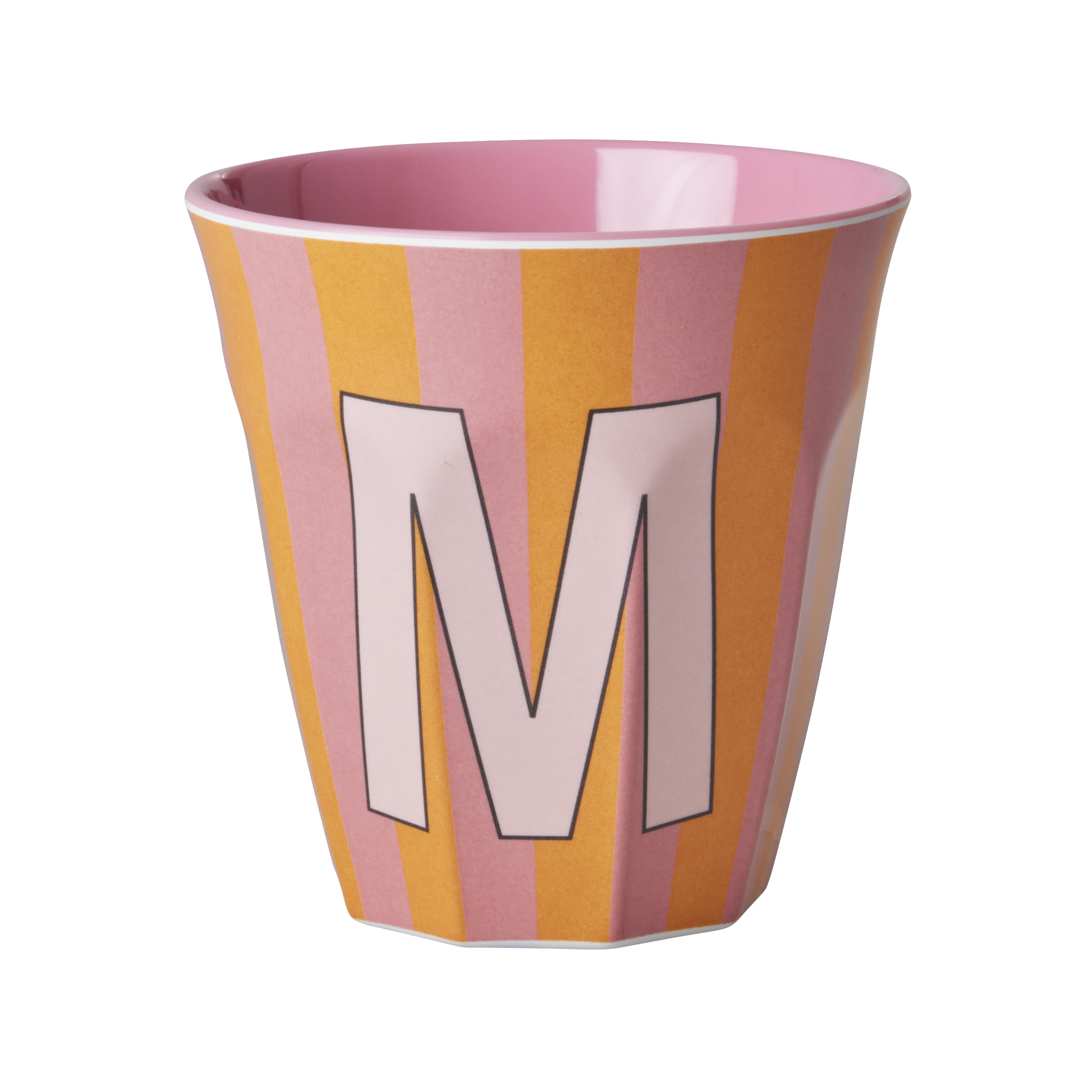Melamine Alfabet kop, pink mix - 250 ml.