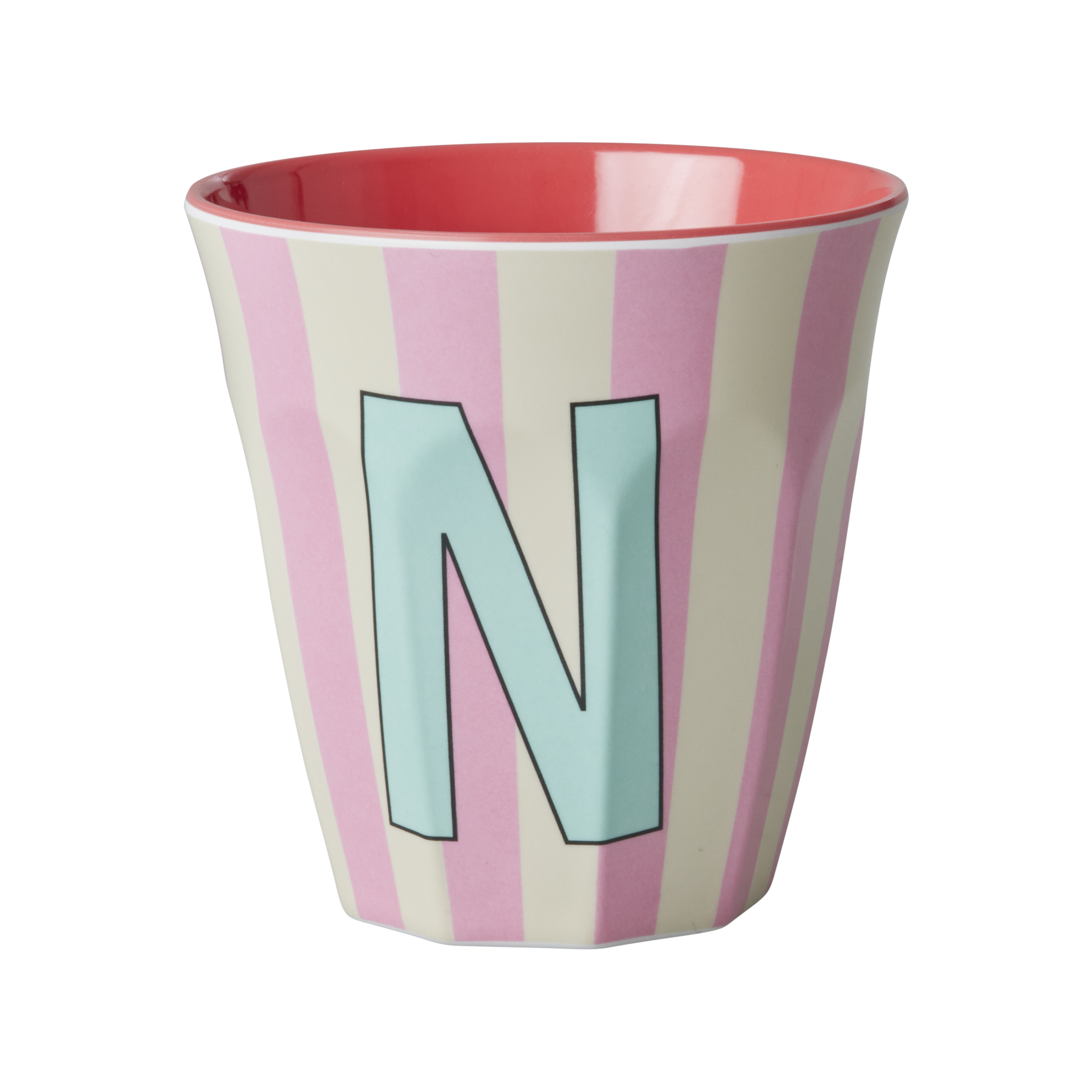 Melamine Alfabet kop, pink mix - 250 ml.