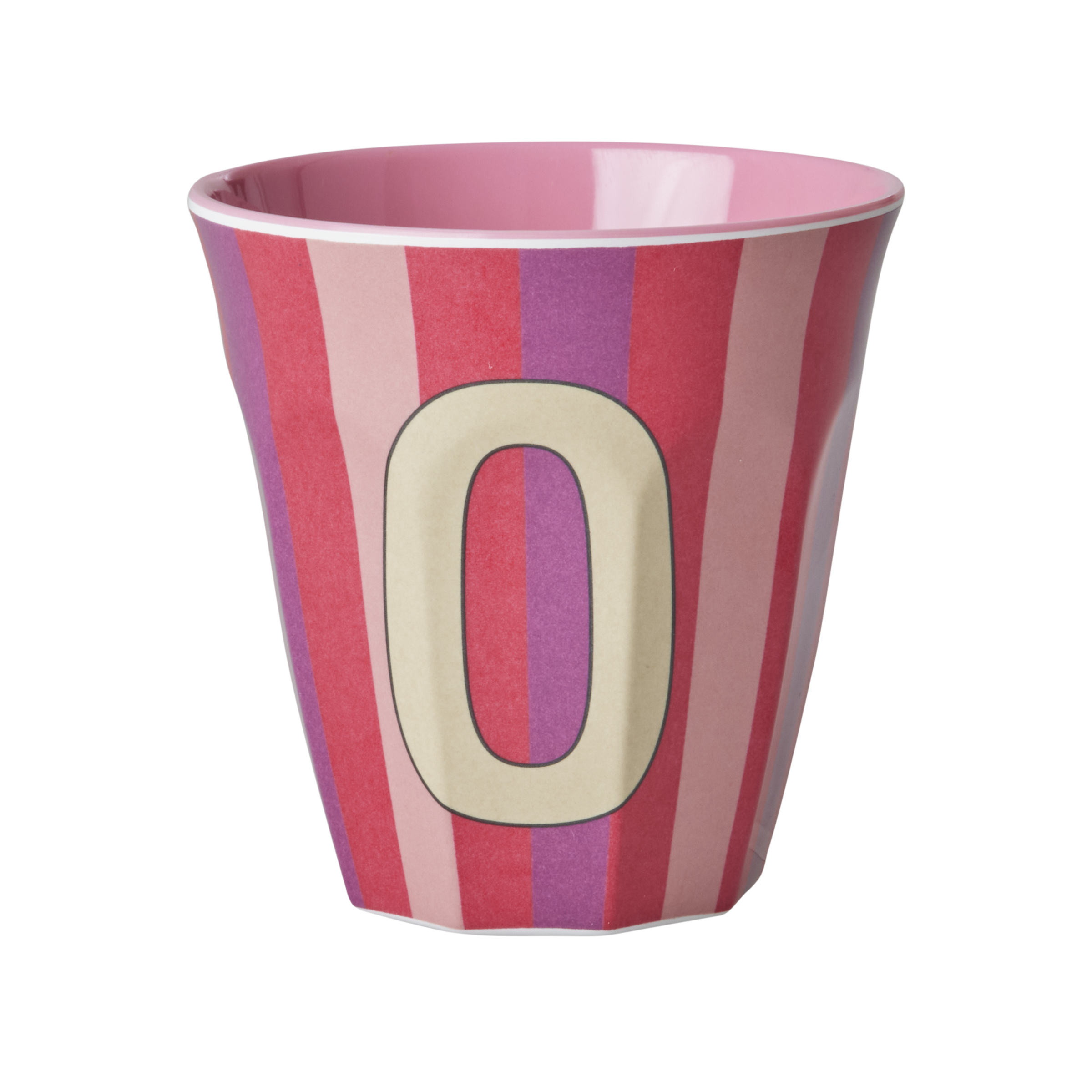 Melamine Alfabet kop, pink mix - 250 ml.