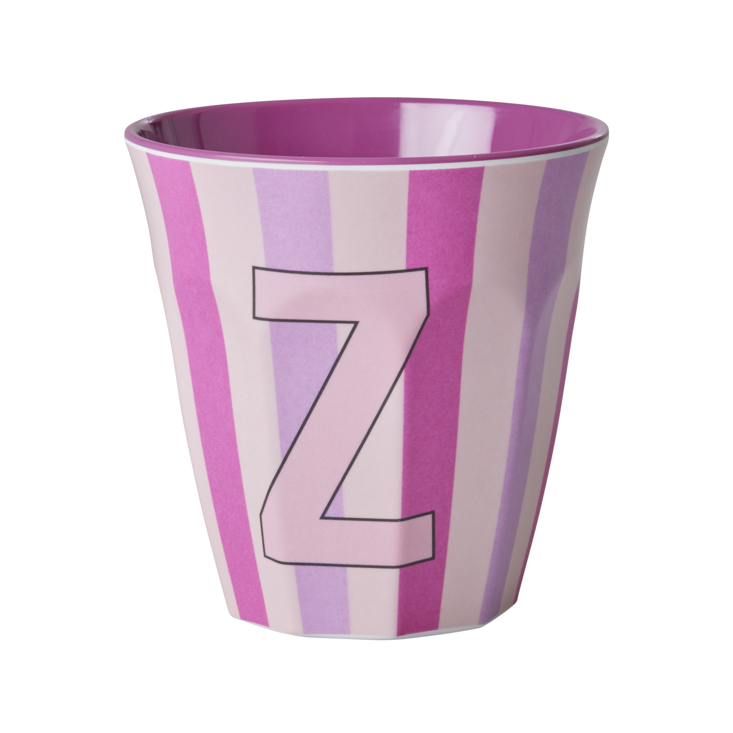 Melamine Alfabet kop, pink mix - 250 ml.