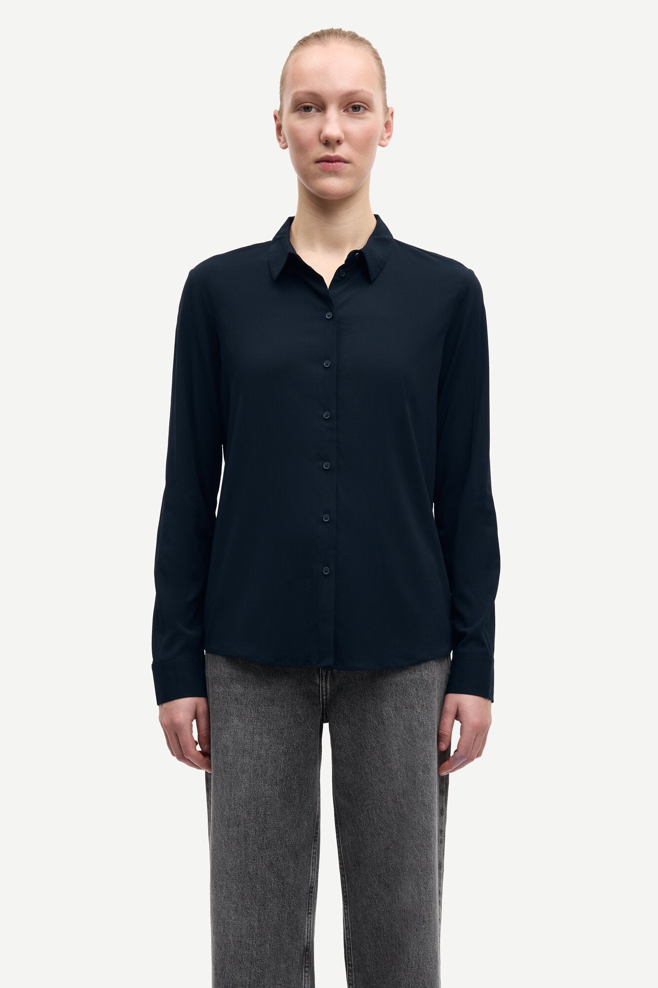 Milly NP skjorte - Dark Sapphire