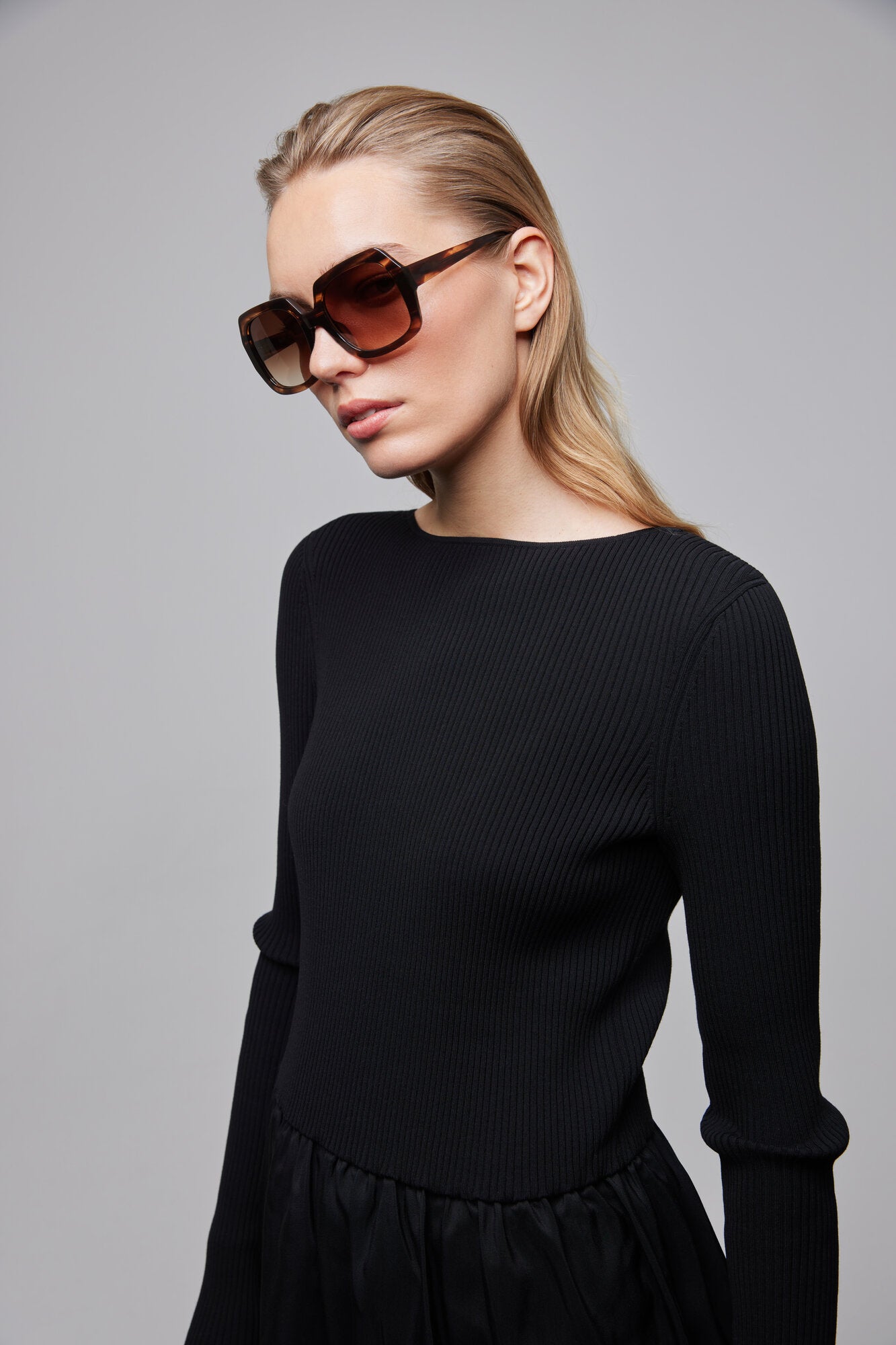 Mindy solbrille - brun