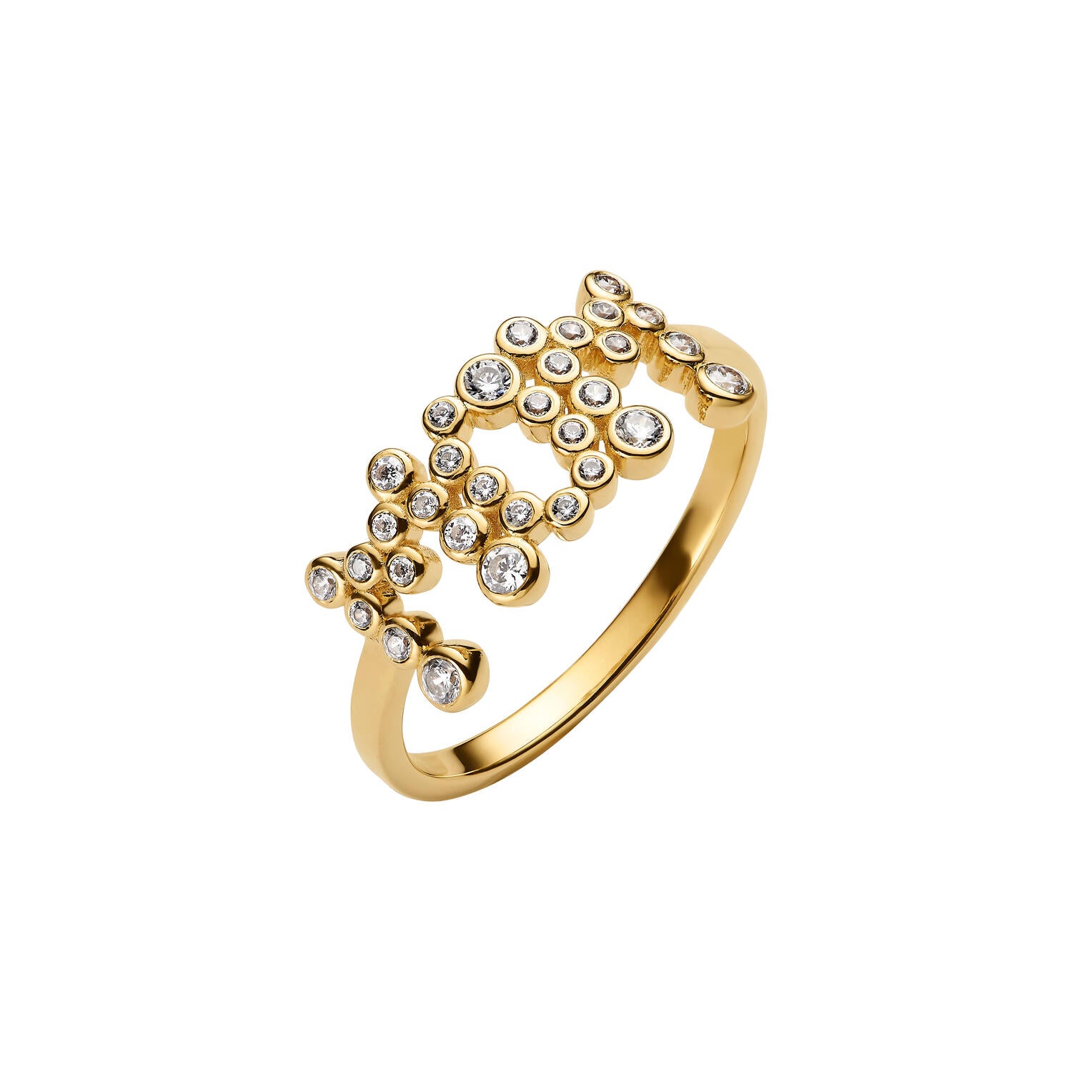 Mom Collet Ring - Forgyldt
