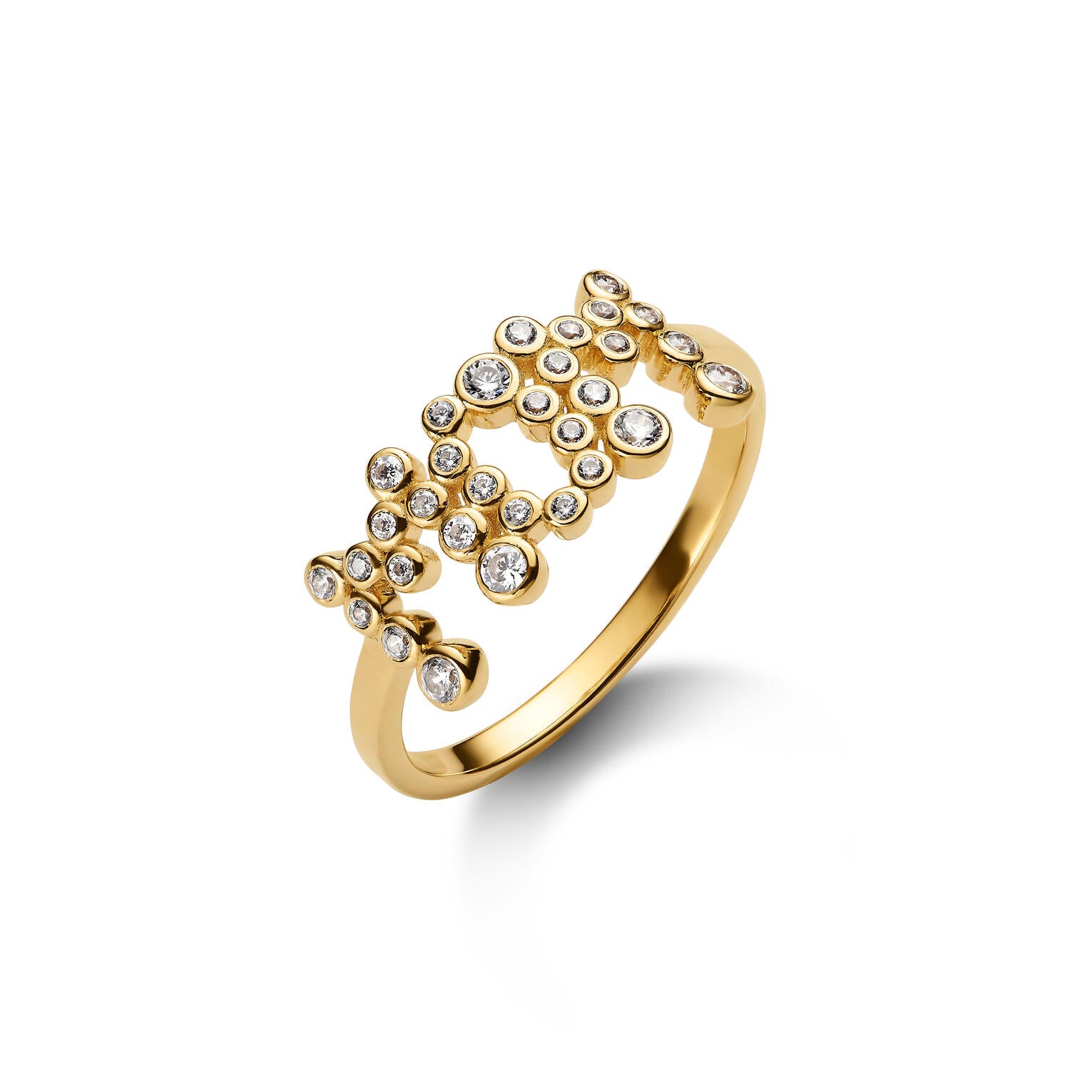 Mom Collet Ring - Forgyldt
