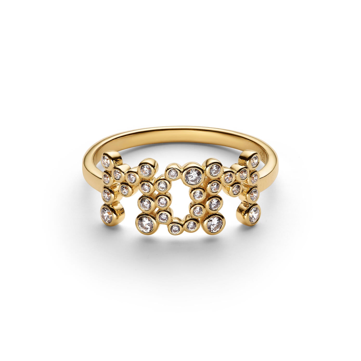 Mom Collet Ring - Forgyldt