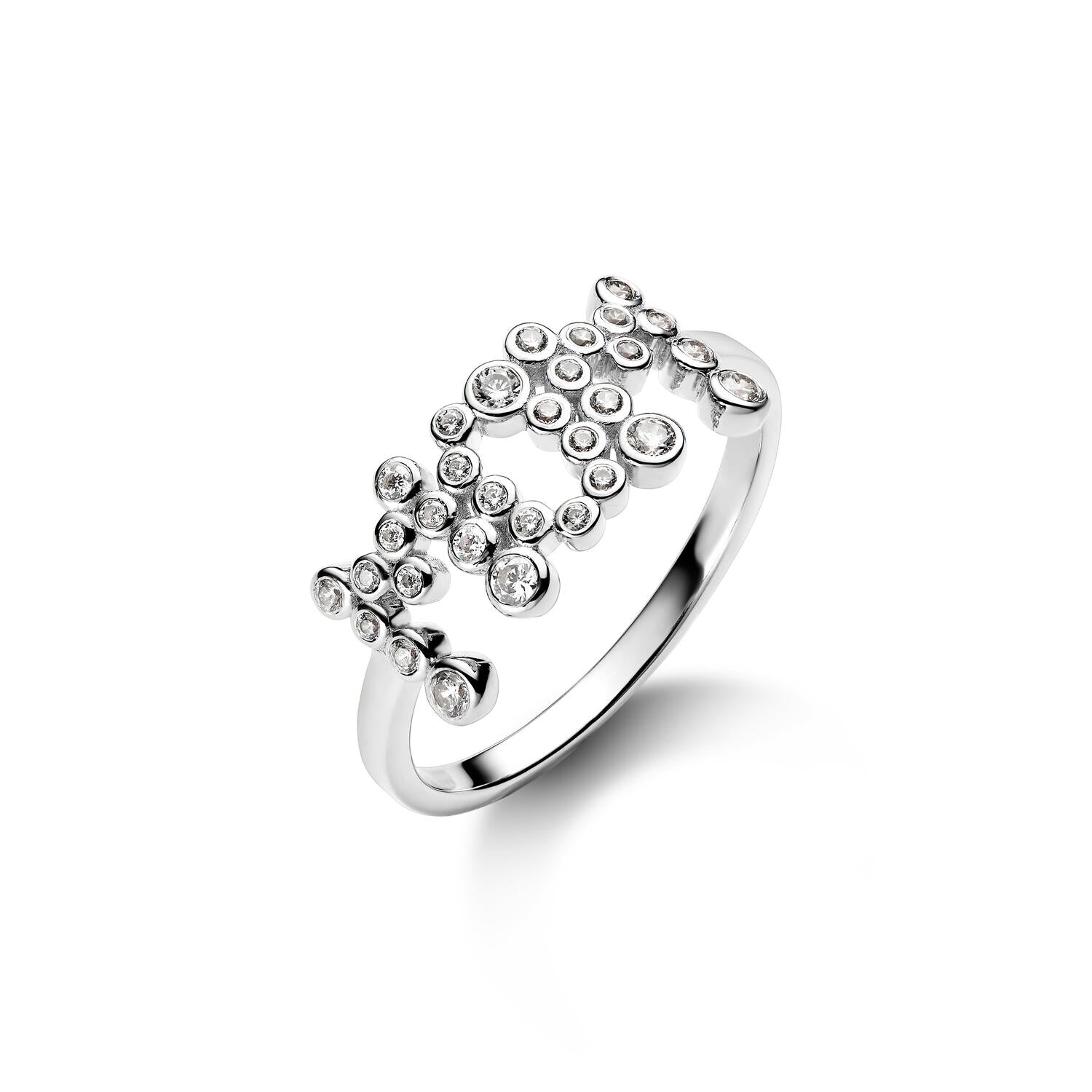 Mom Collet Ring - Sølv