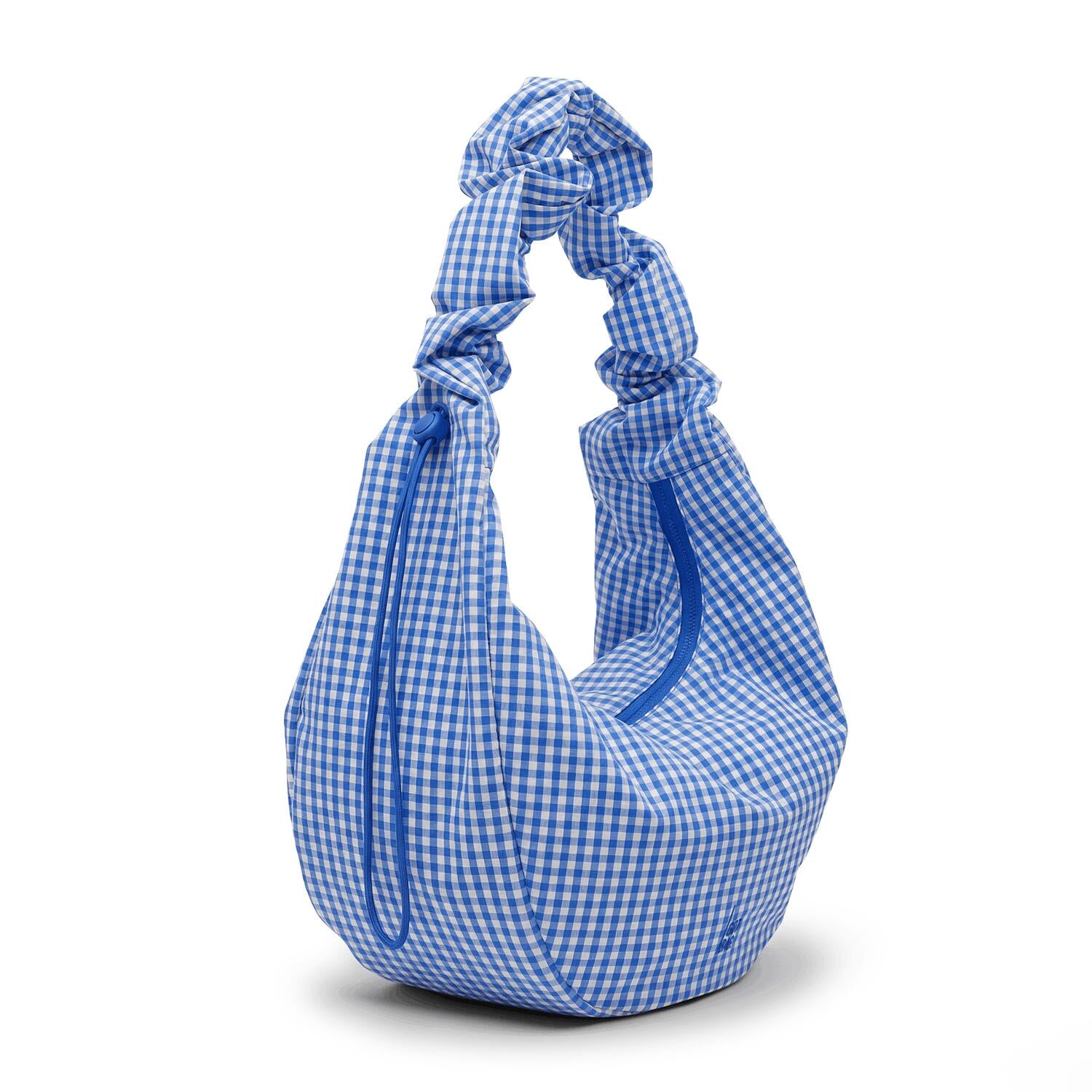Moon Ruffle taske - Vichy Cobalt