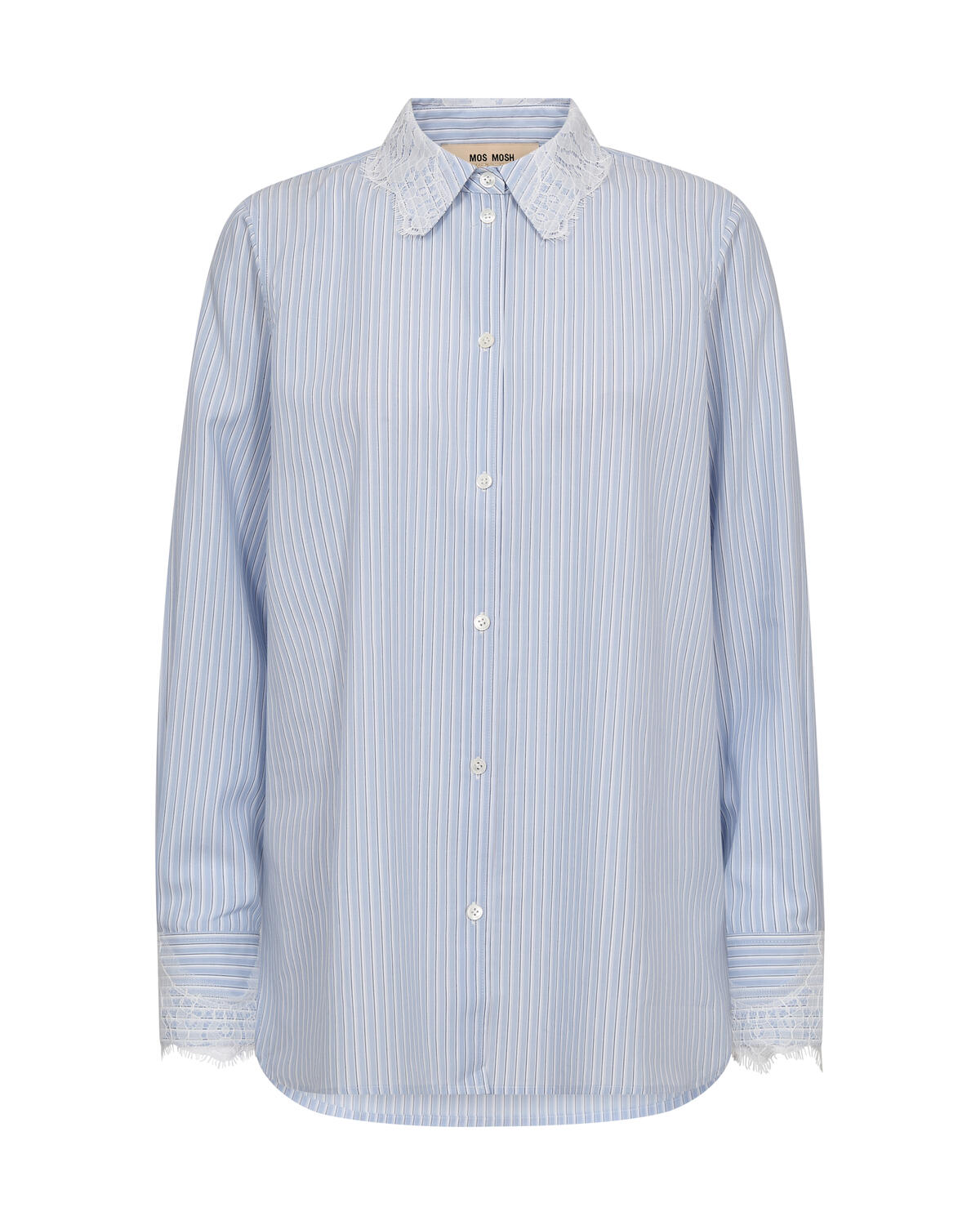 MMElinda Stripe blondeskjorte - 835 Brunnera Blue