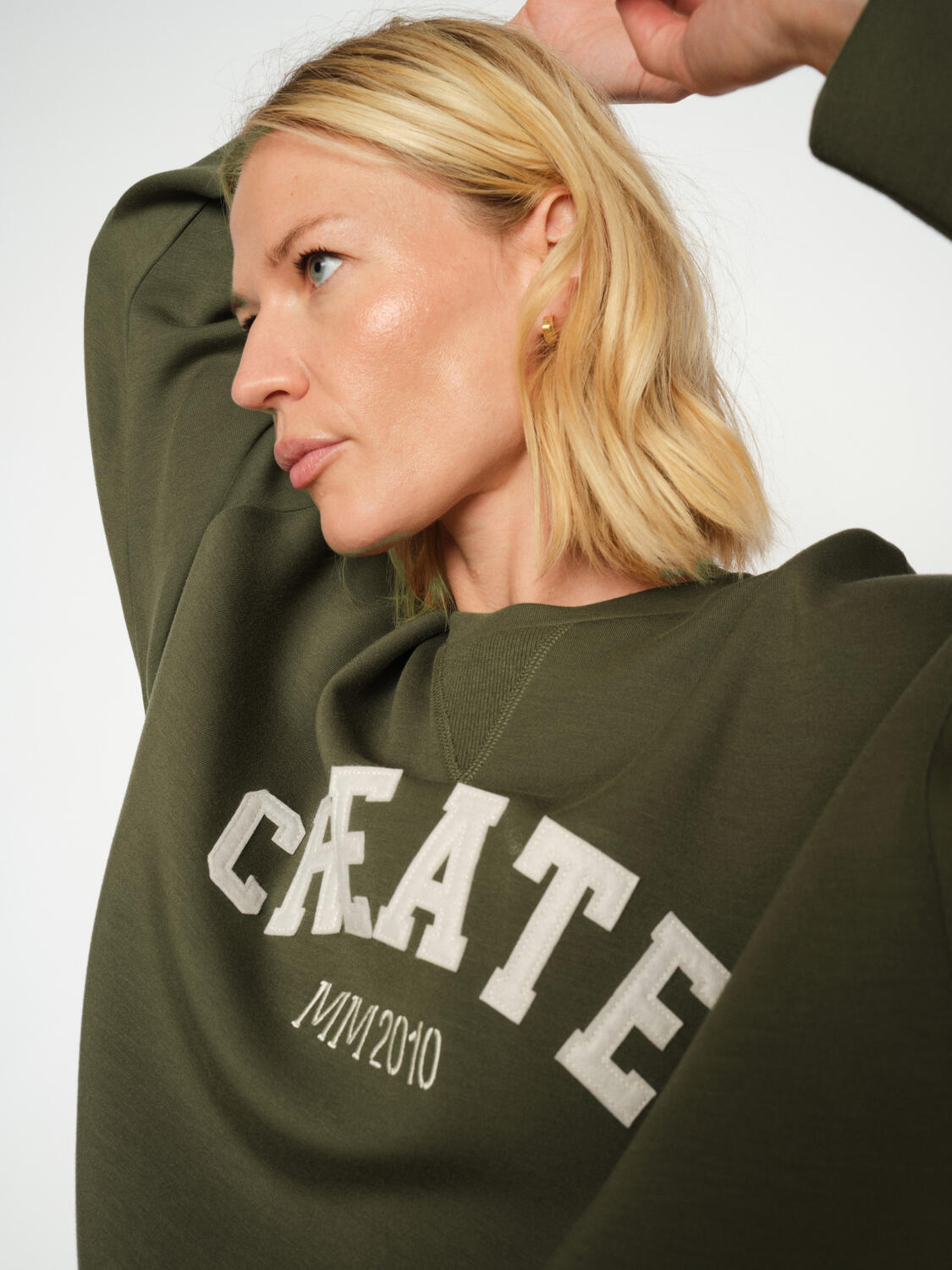Celli sweatshirt - Olive Night