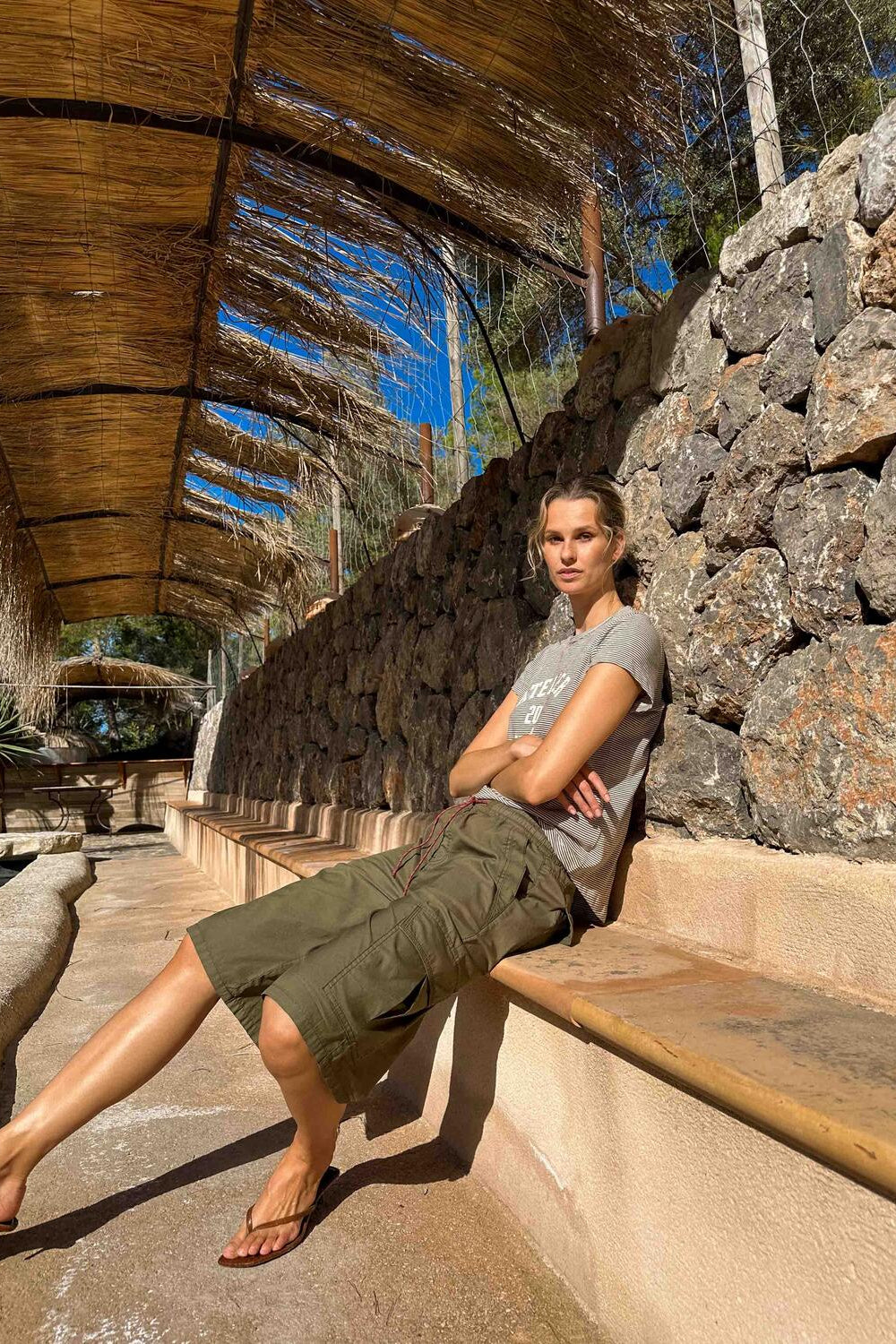 Ren Tivo shorts - Burnt Olive