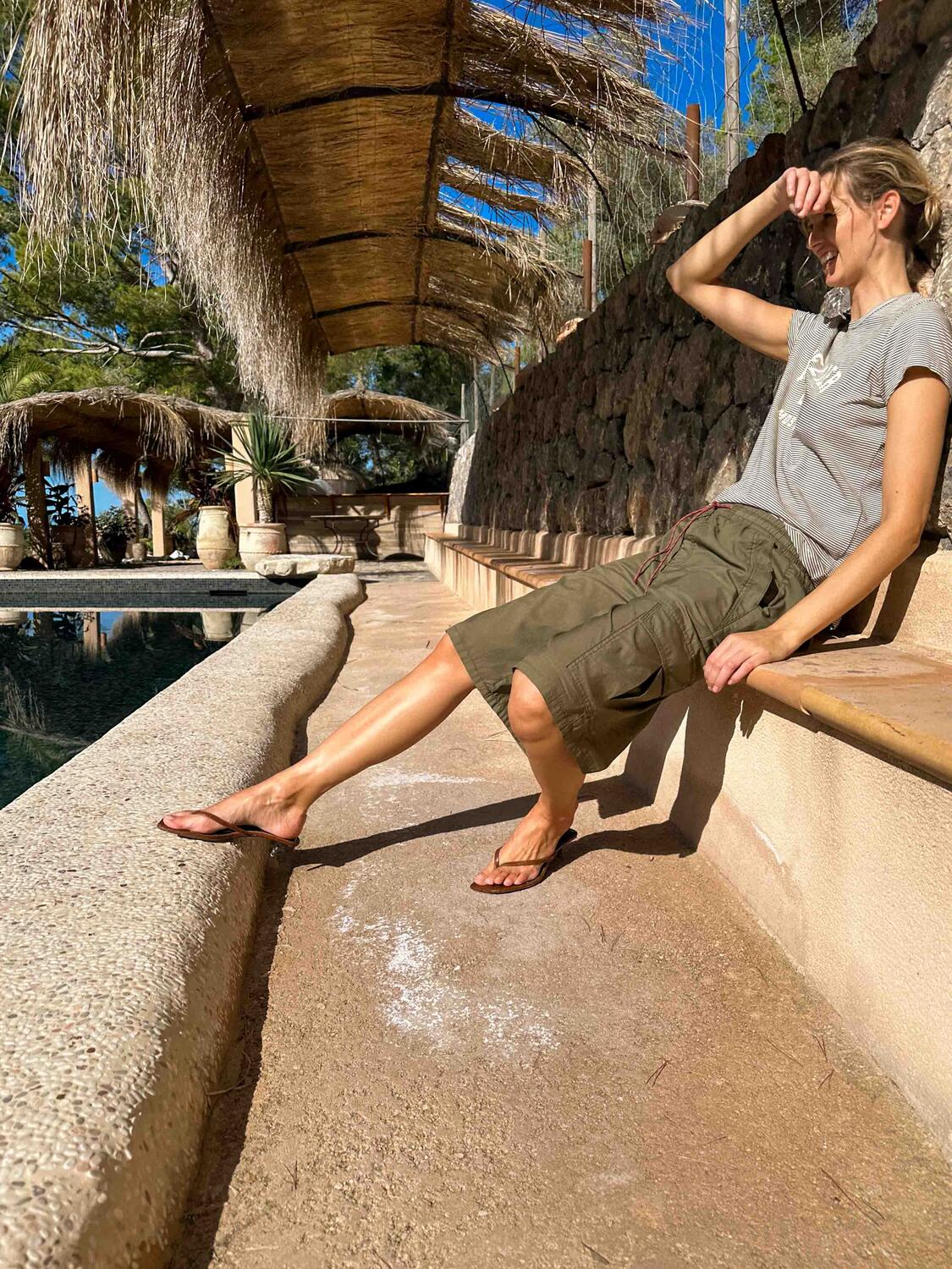 Ren Tivo shorts - Burnt Olive
