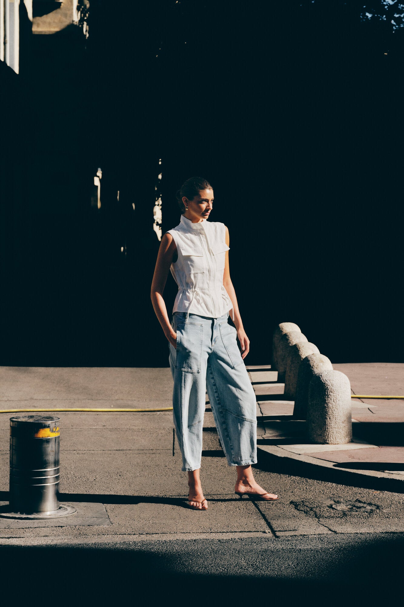Rosie Galleon jeans – Light Blue