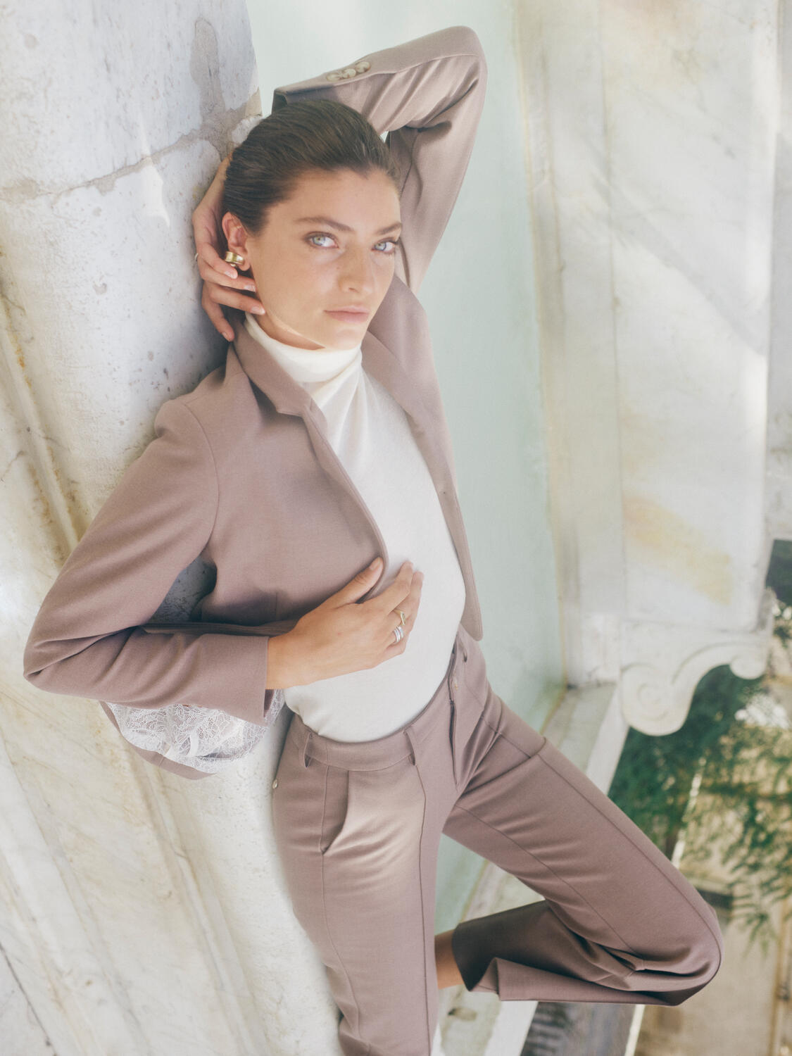 Phebs Polly blazer – Coffee Quartz