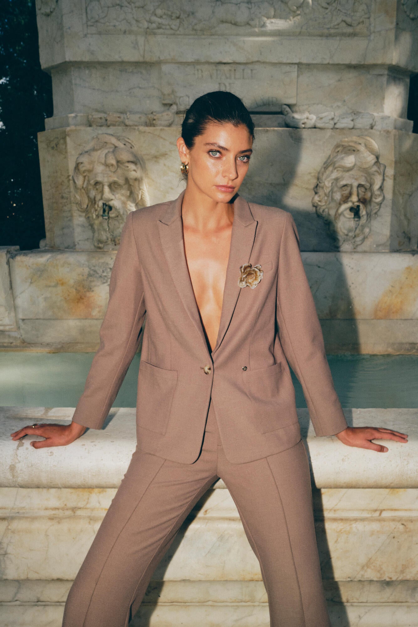 Phebs Polly blazer – Coffee Quartz