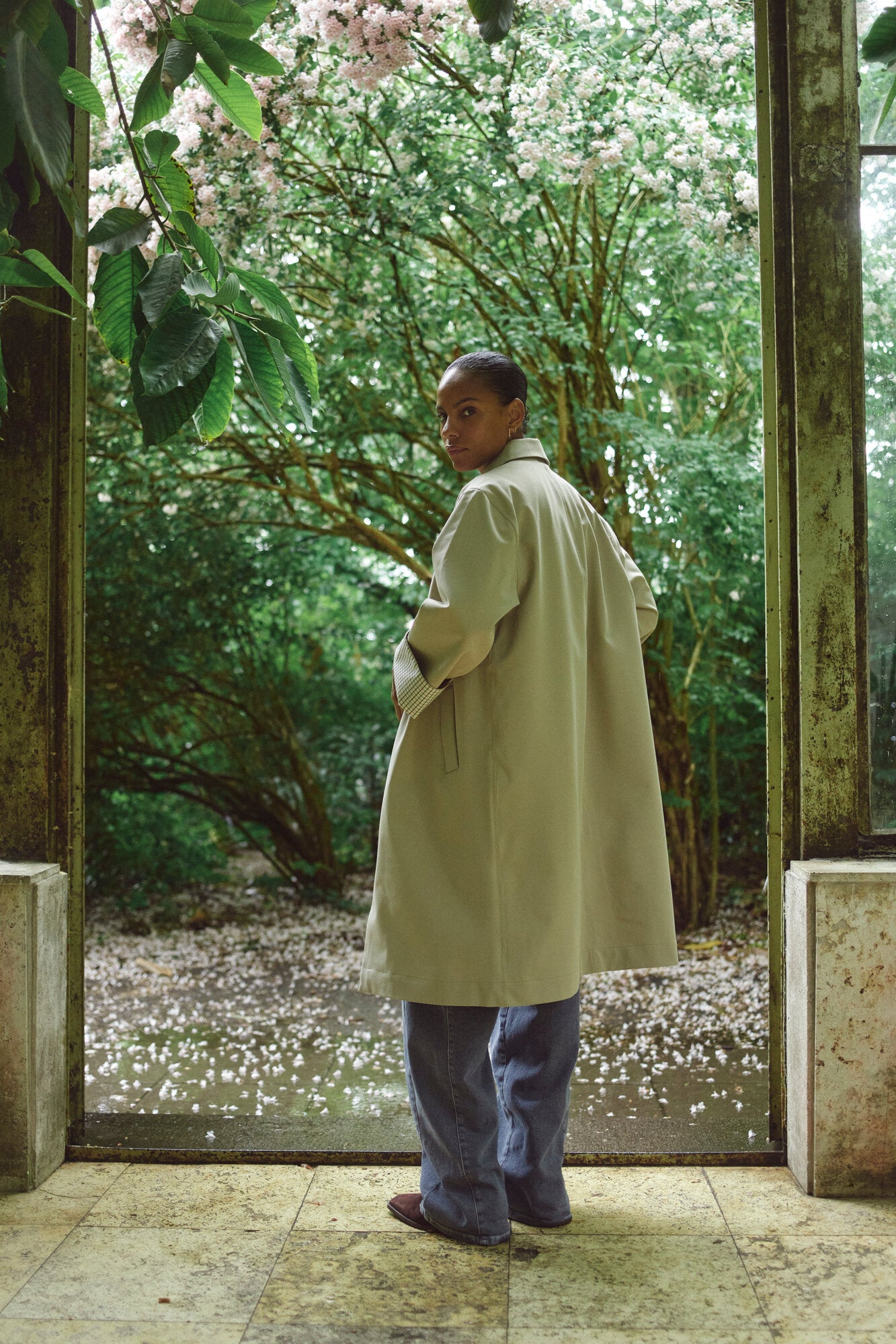 Riko Bora trenchcoat – Twill