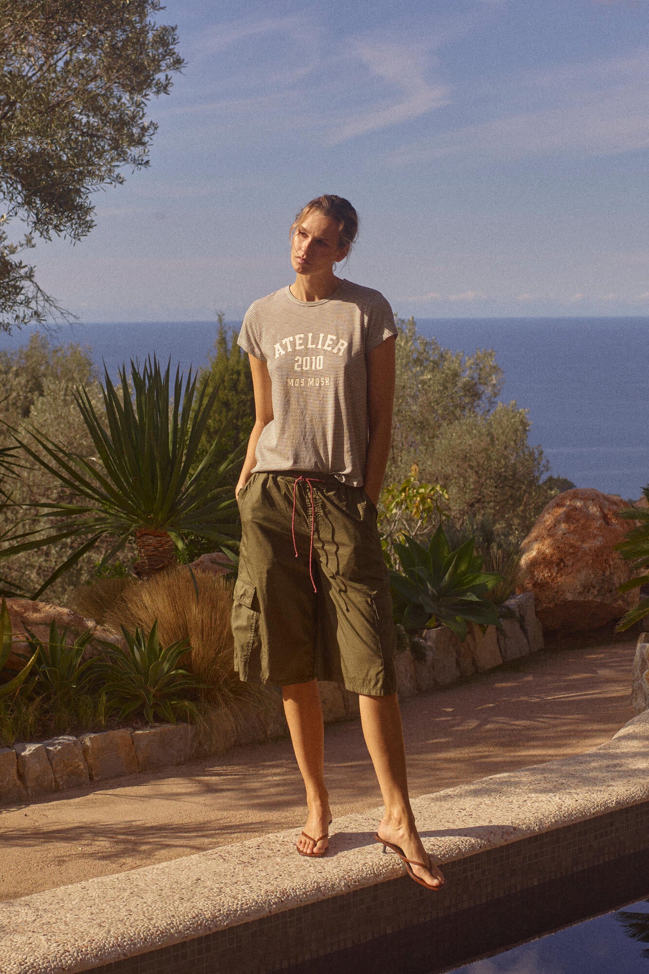 Ren Tivo shorts - Burnt Olive