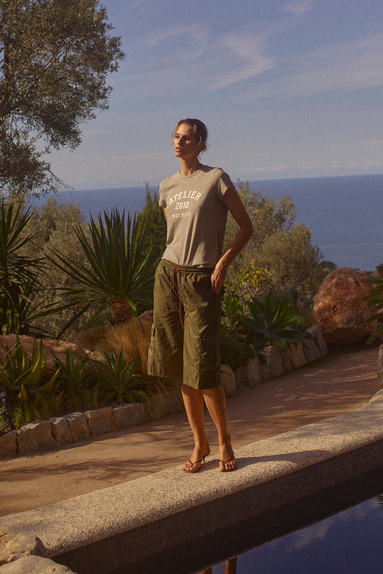 Ren Tivo shorts - Burnt Olive