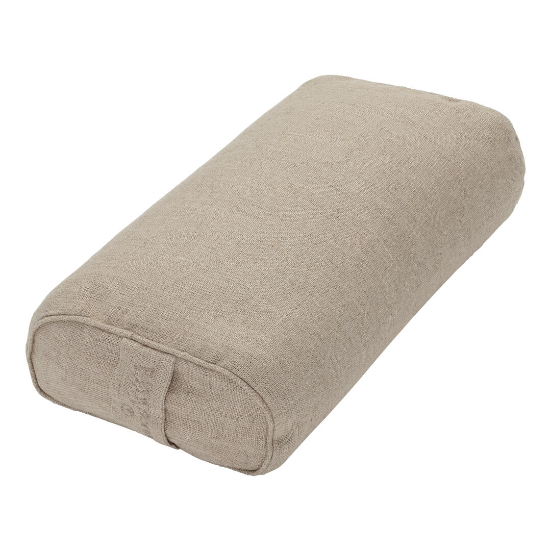 Yoga Bolster, rektangulær - Natural