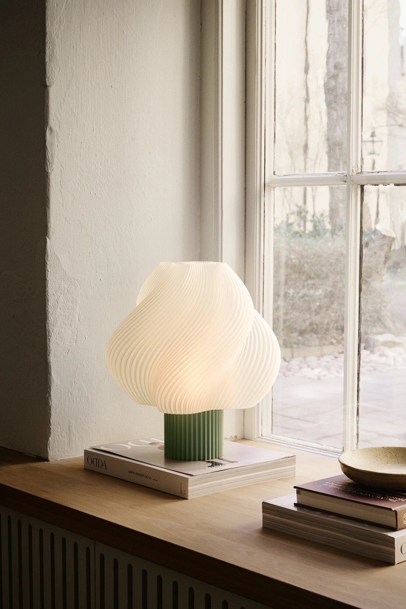 Soft Serve bordlampe, H34 cm - Matcha