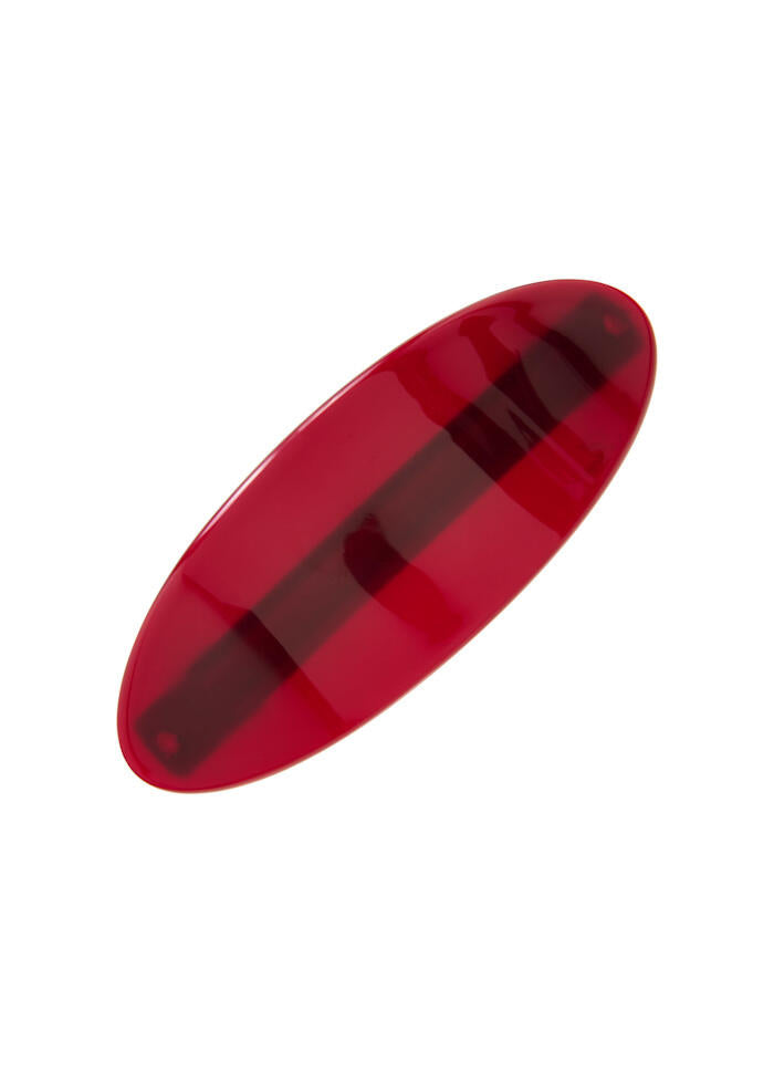 Mie barette hårspænde - Dark berry