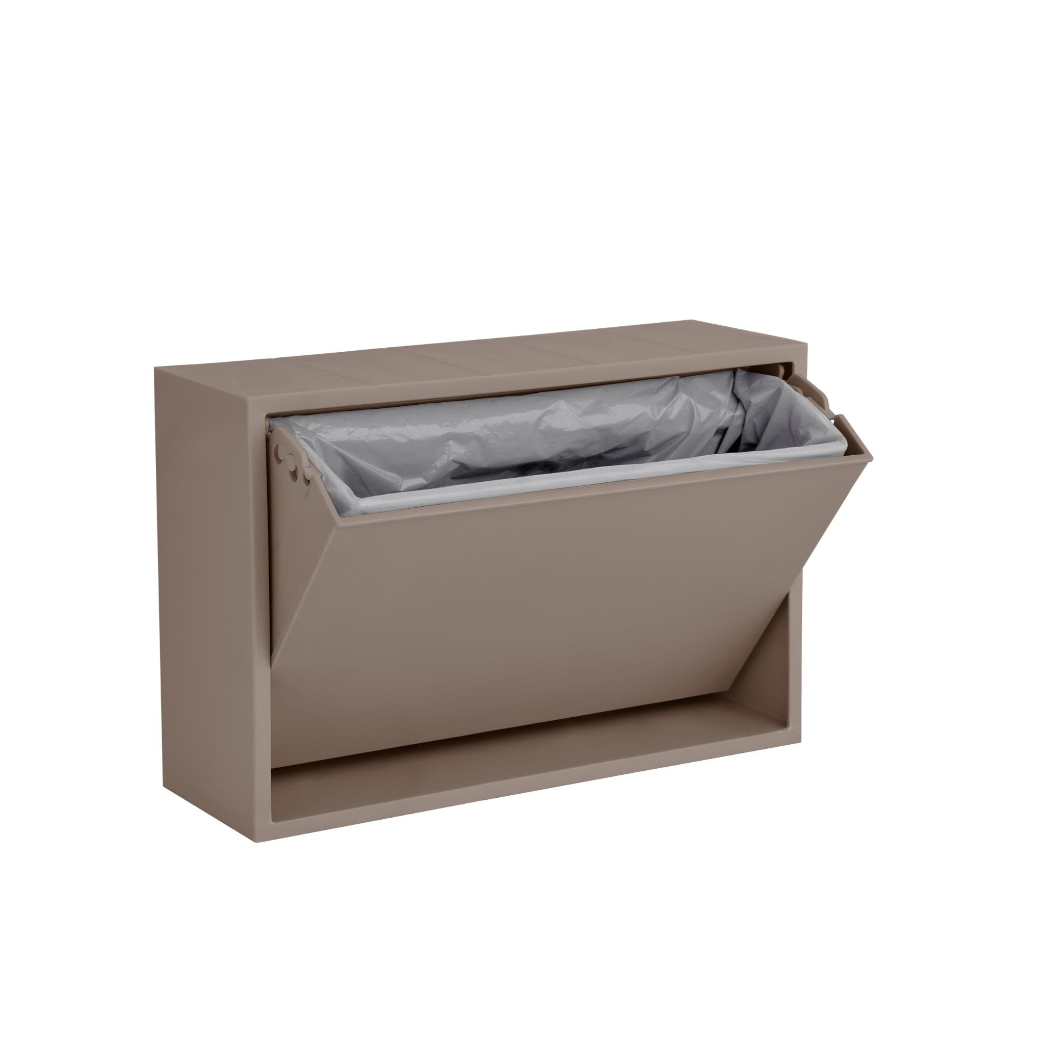 Mini Recycling Box - brun