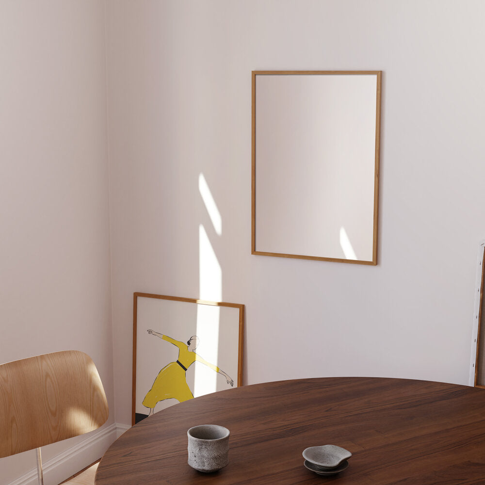 Træspejl - Nature Oak