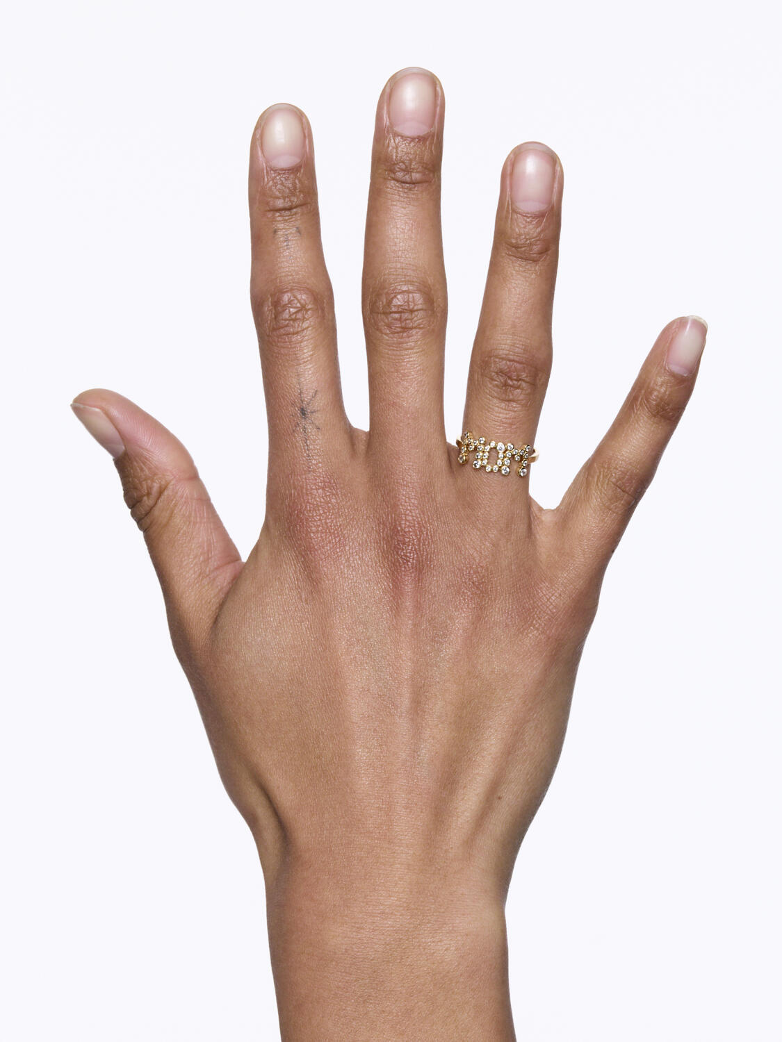 Mom Collet Ring - Forgyldt