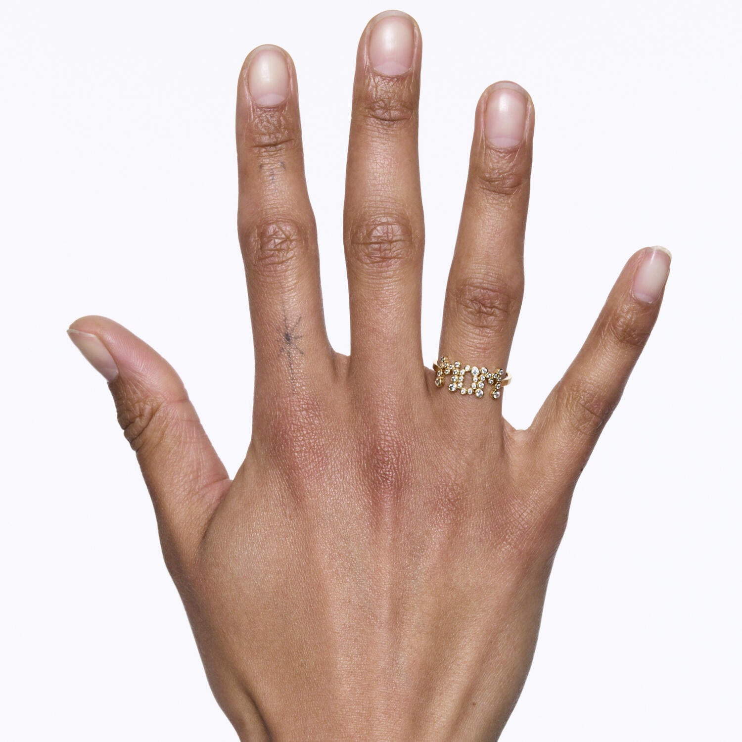 Mom Collet Ring - Forgyldt
