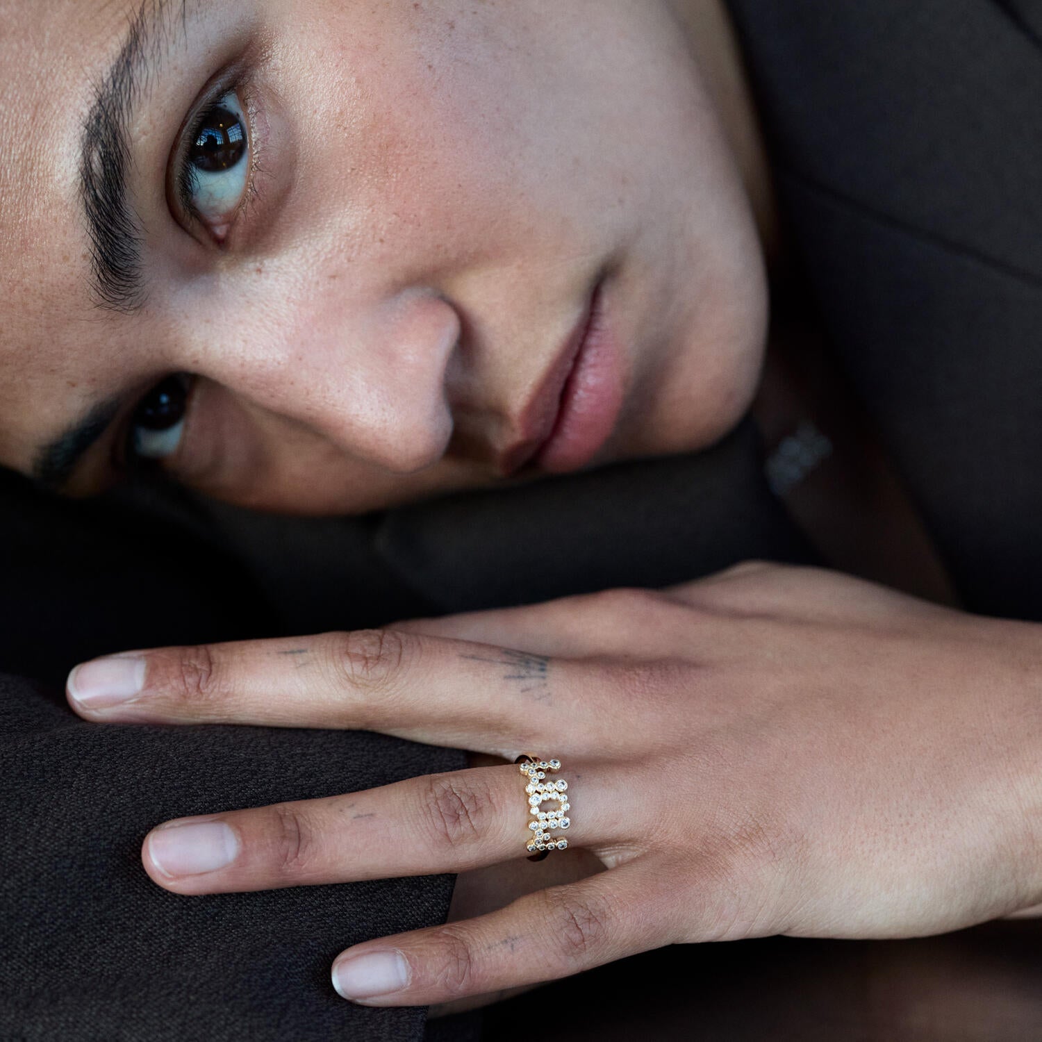 Mom Collet Ring - Forgyldt