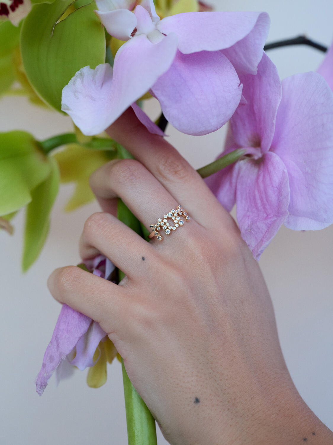 Mom Collet Ring - Forgyldt