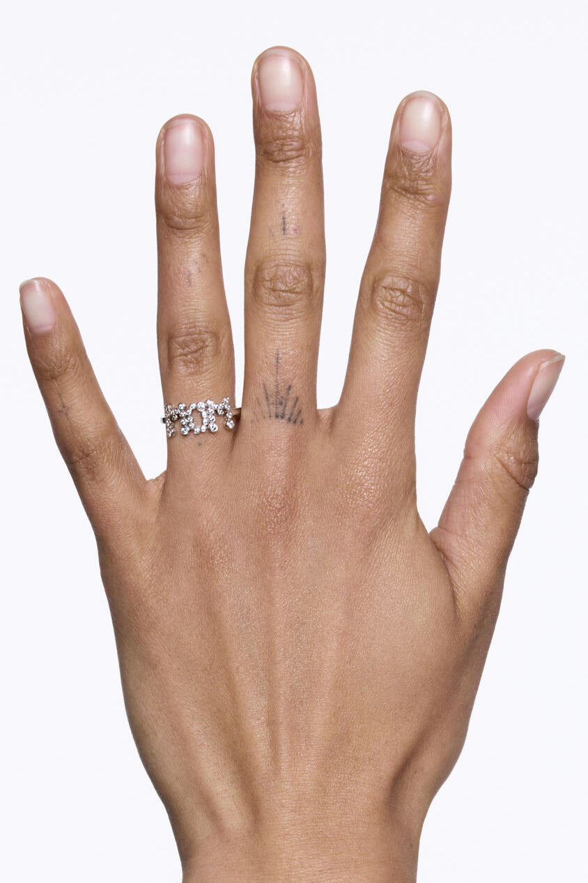 Mom Collet Ring - Sølv