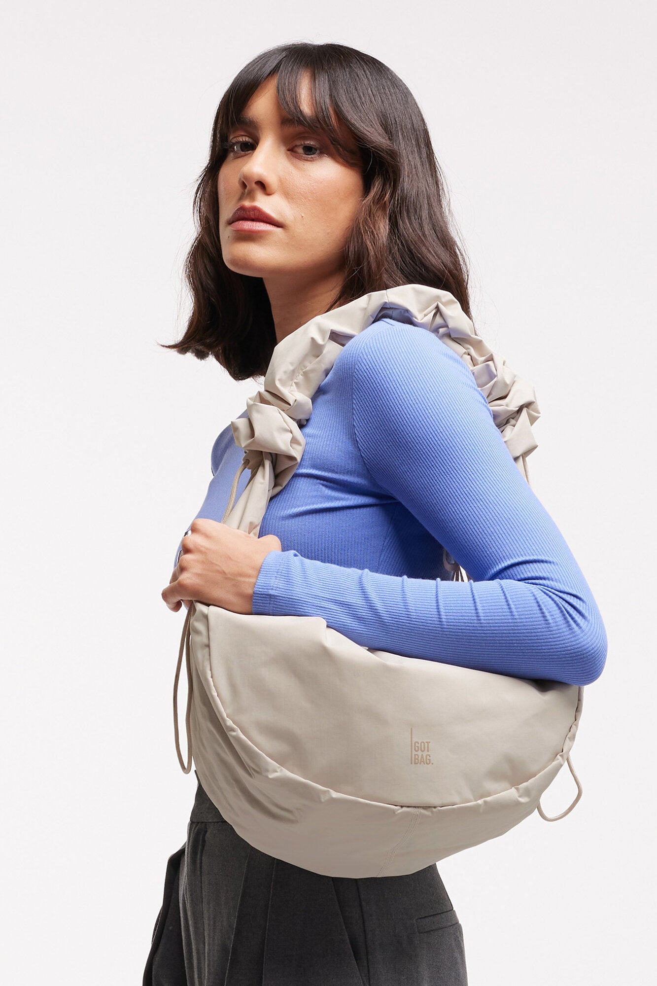 Moon Bag Ruffle - Soft shell