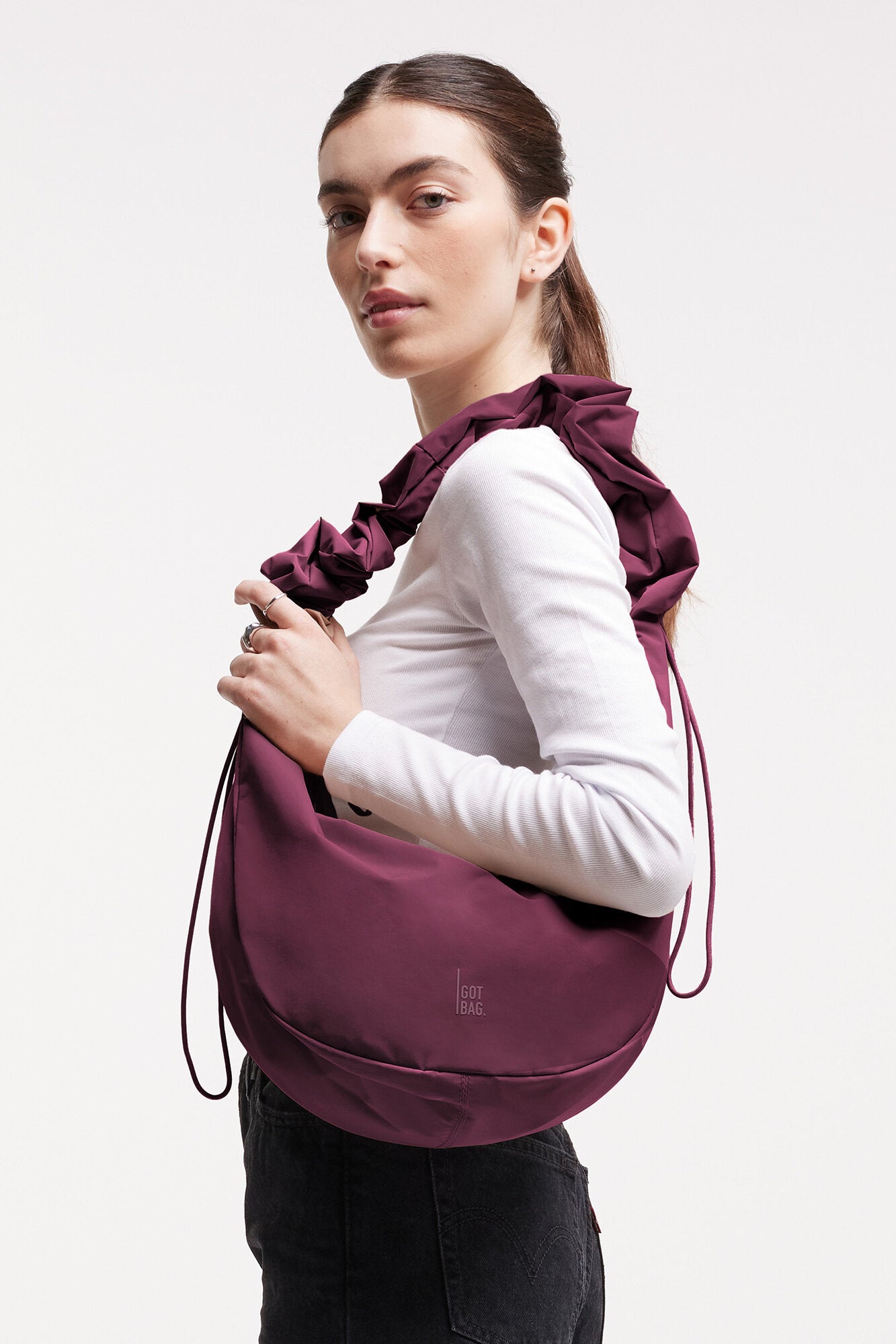 Moon Bag Ruffle - Kraken