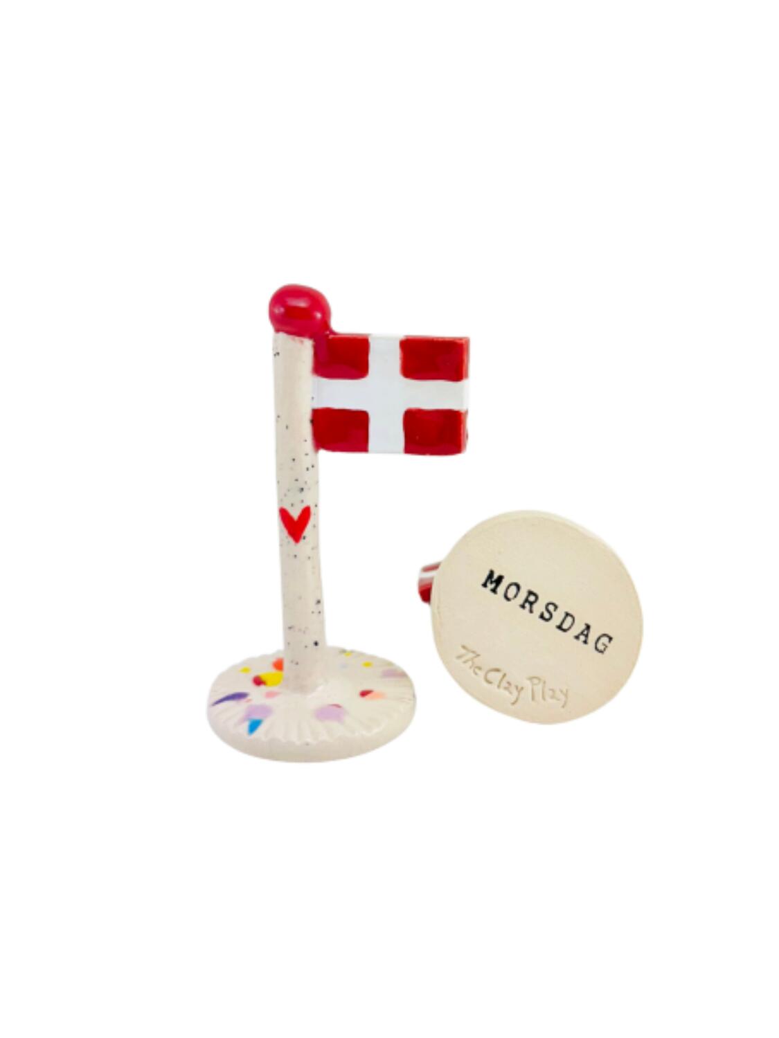 Mors dag flag 2025 - H10 cm.