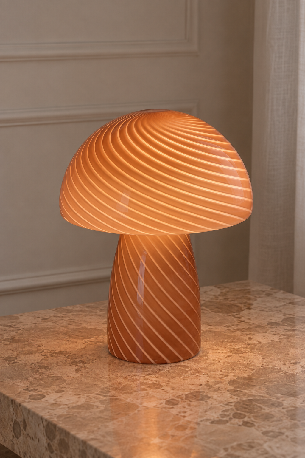 Mushroom bordlampe – Henna