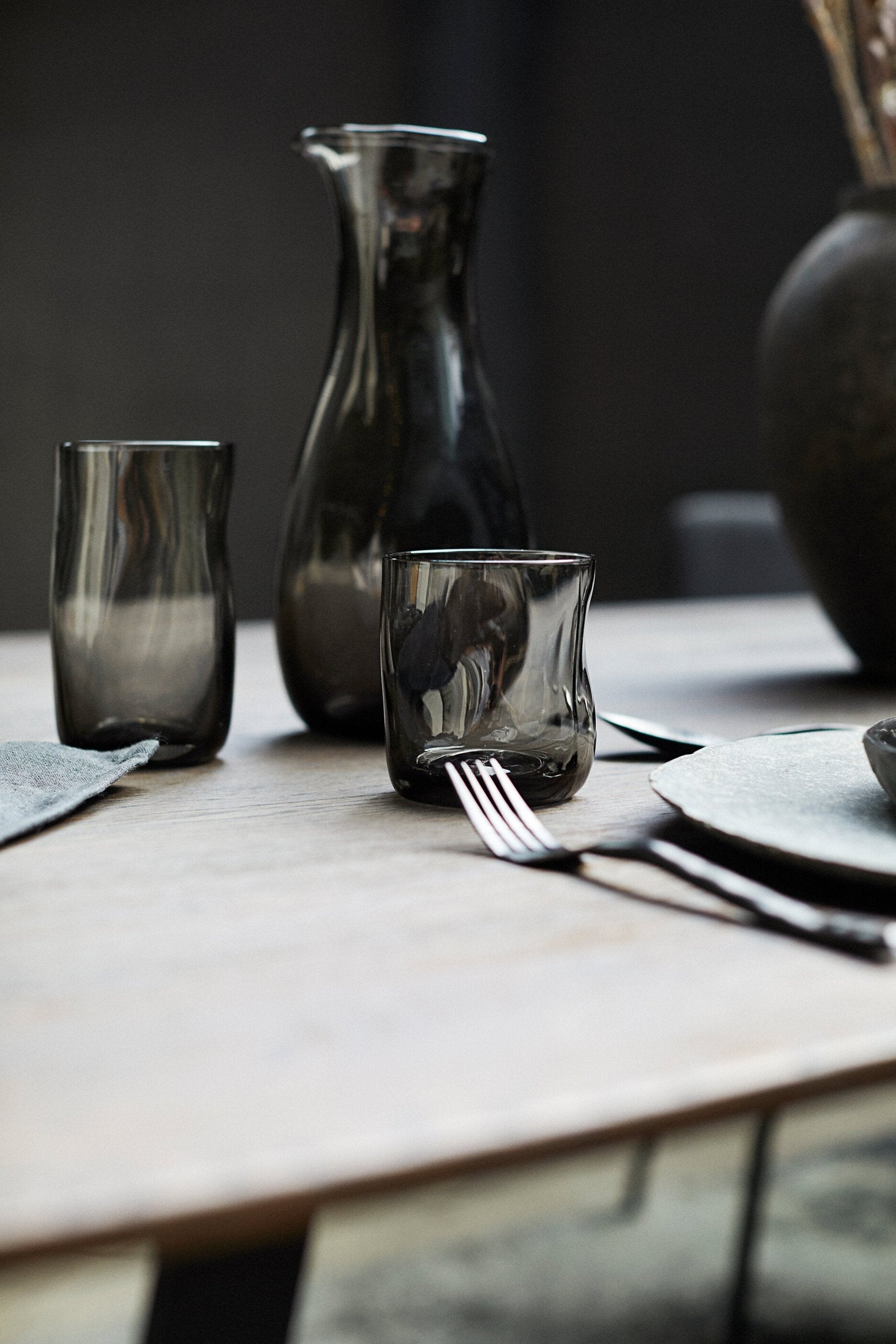 Furo glas lille, 4 stk. - Røget