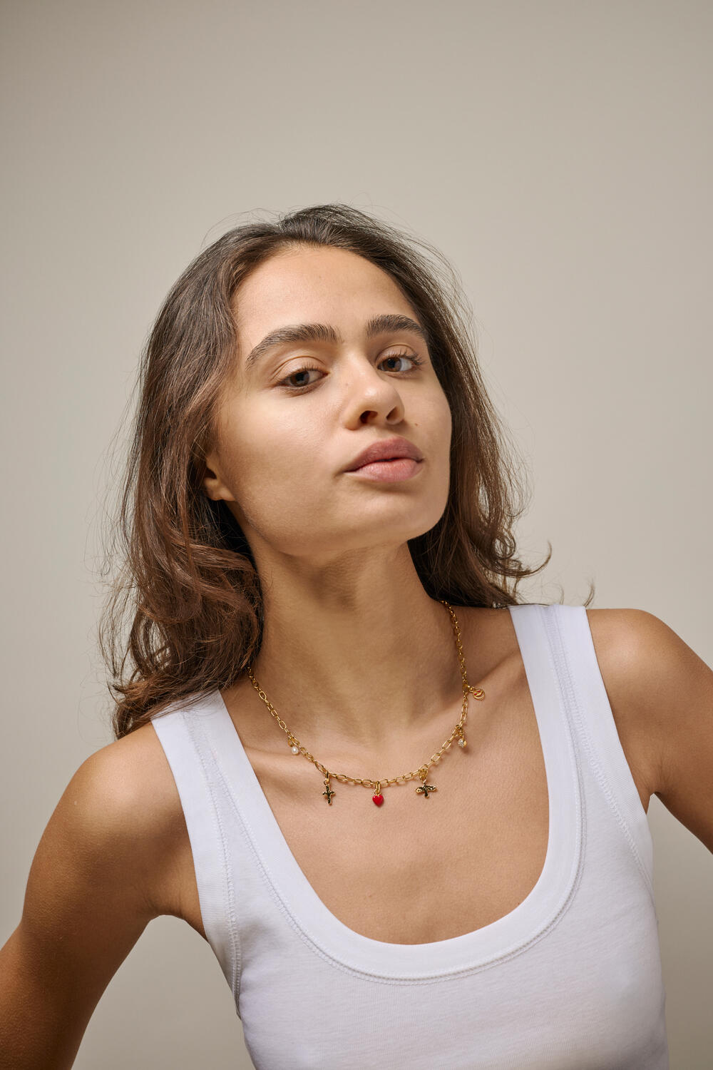 Amore vedhæng - rød