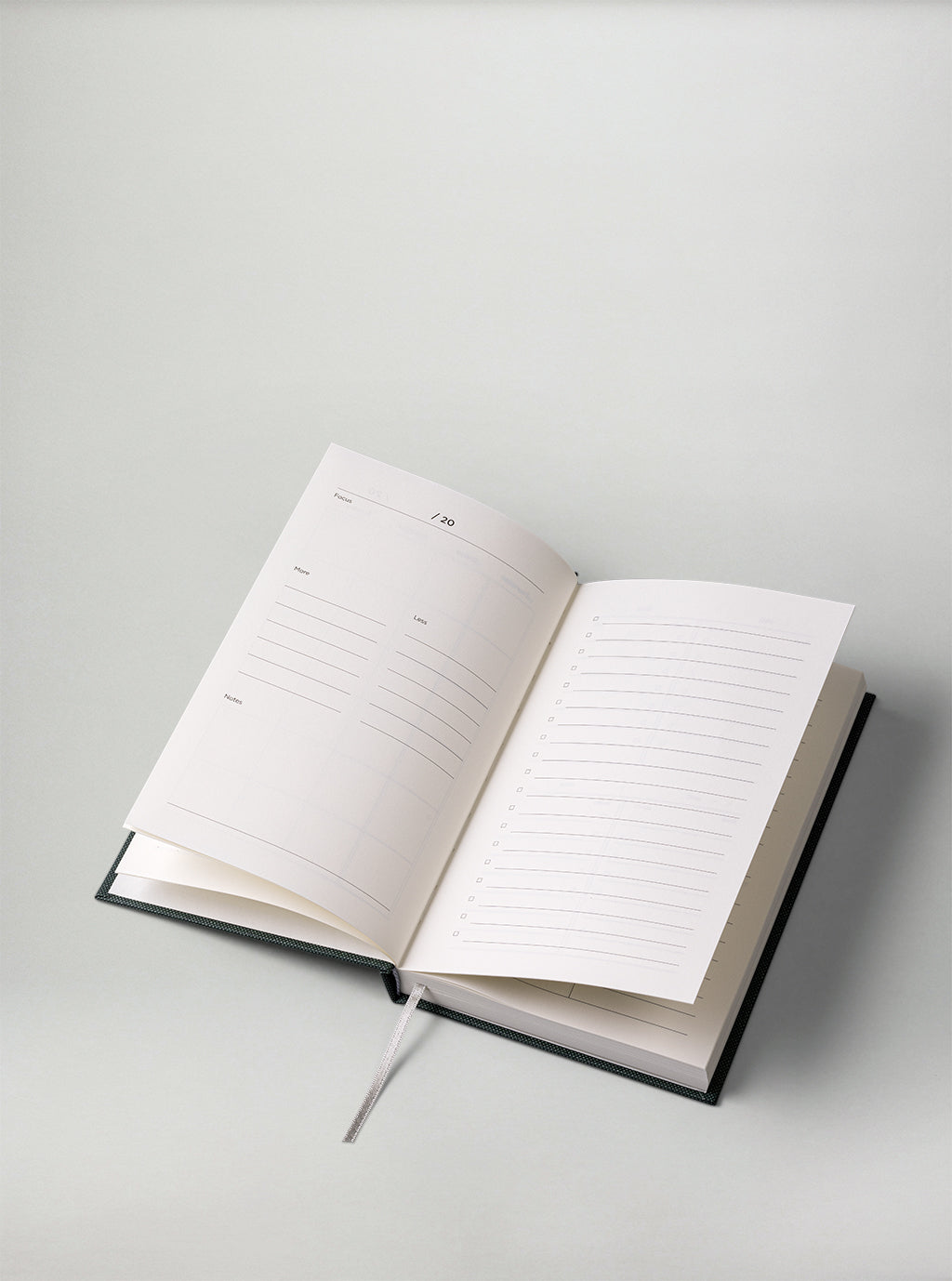Yearly Planner - Moss Green